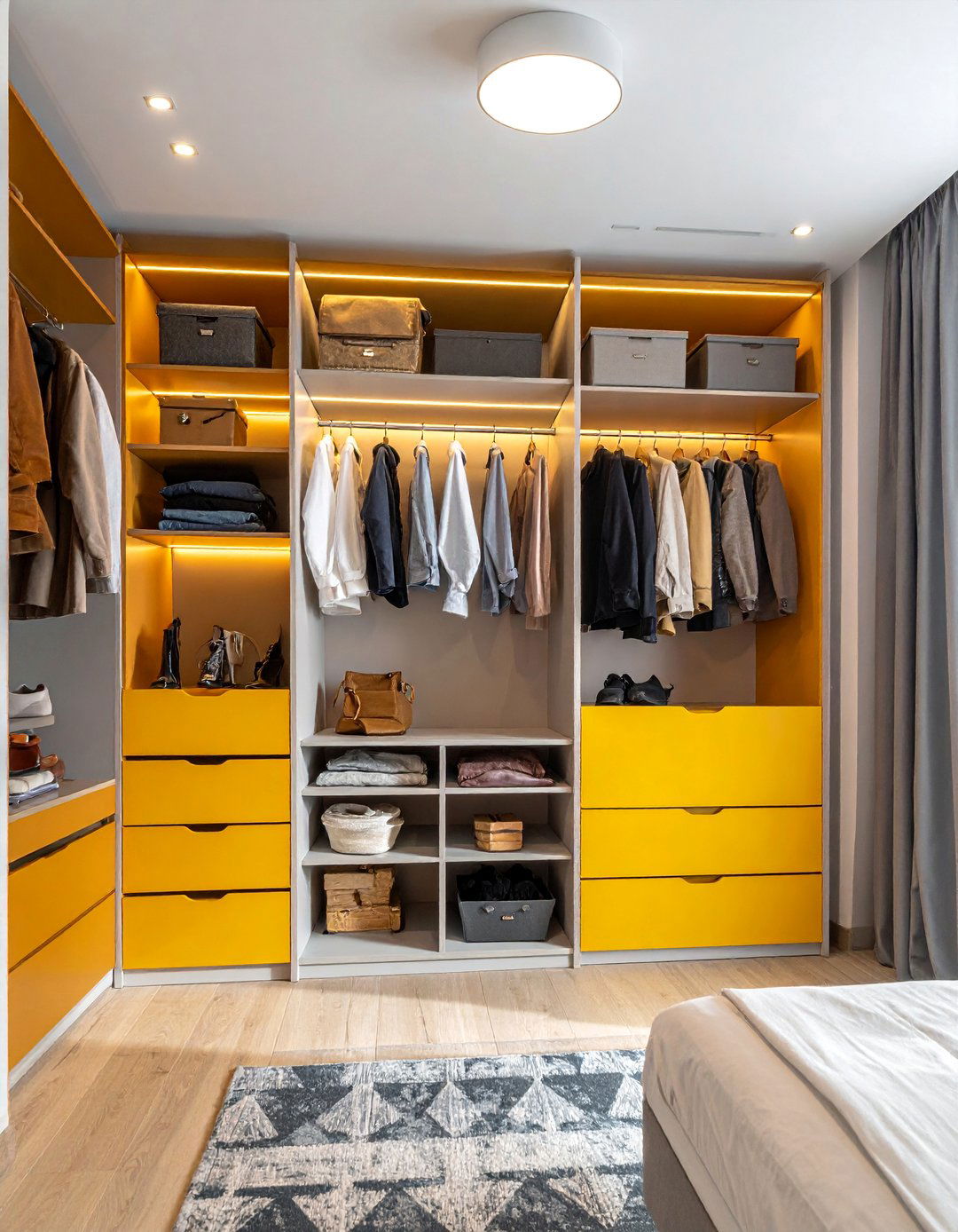 Small Apartment Solutions - 30 Open Closet Ideas for a Modern Wardrobe