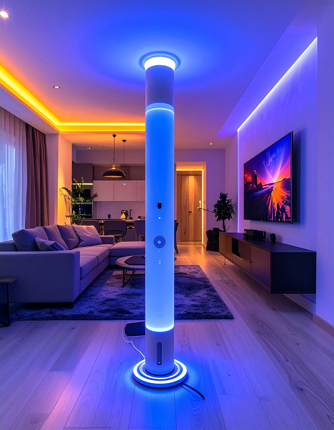 Smart LED Floor Lamp Solutions - 25 Living Room Floor Lamp Ideas for Stylish Spaces