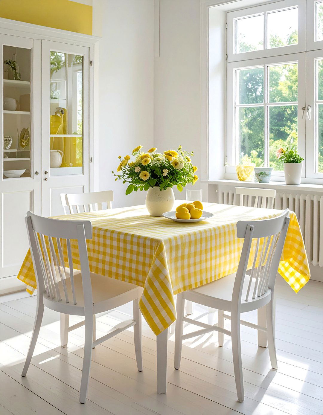 Soft Gingham Pattern Accents - 25 Danish Pastel Room Ideas for a Soft, Minimalist Aesthetic