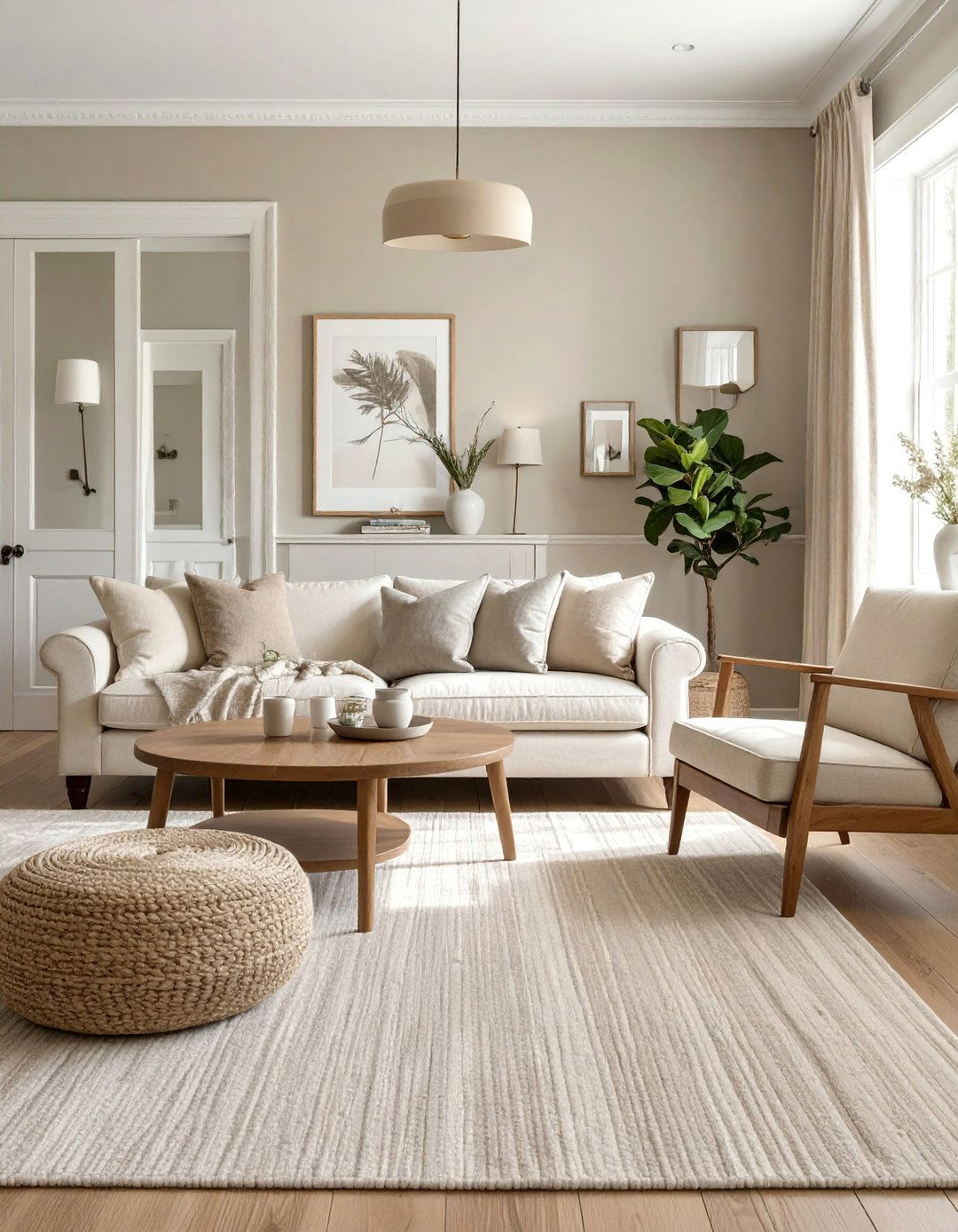 Soft Muted Color Palettes - 25 Joanna Gaines Living Room Ideas for Farmhouse Style