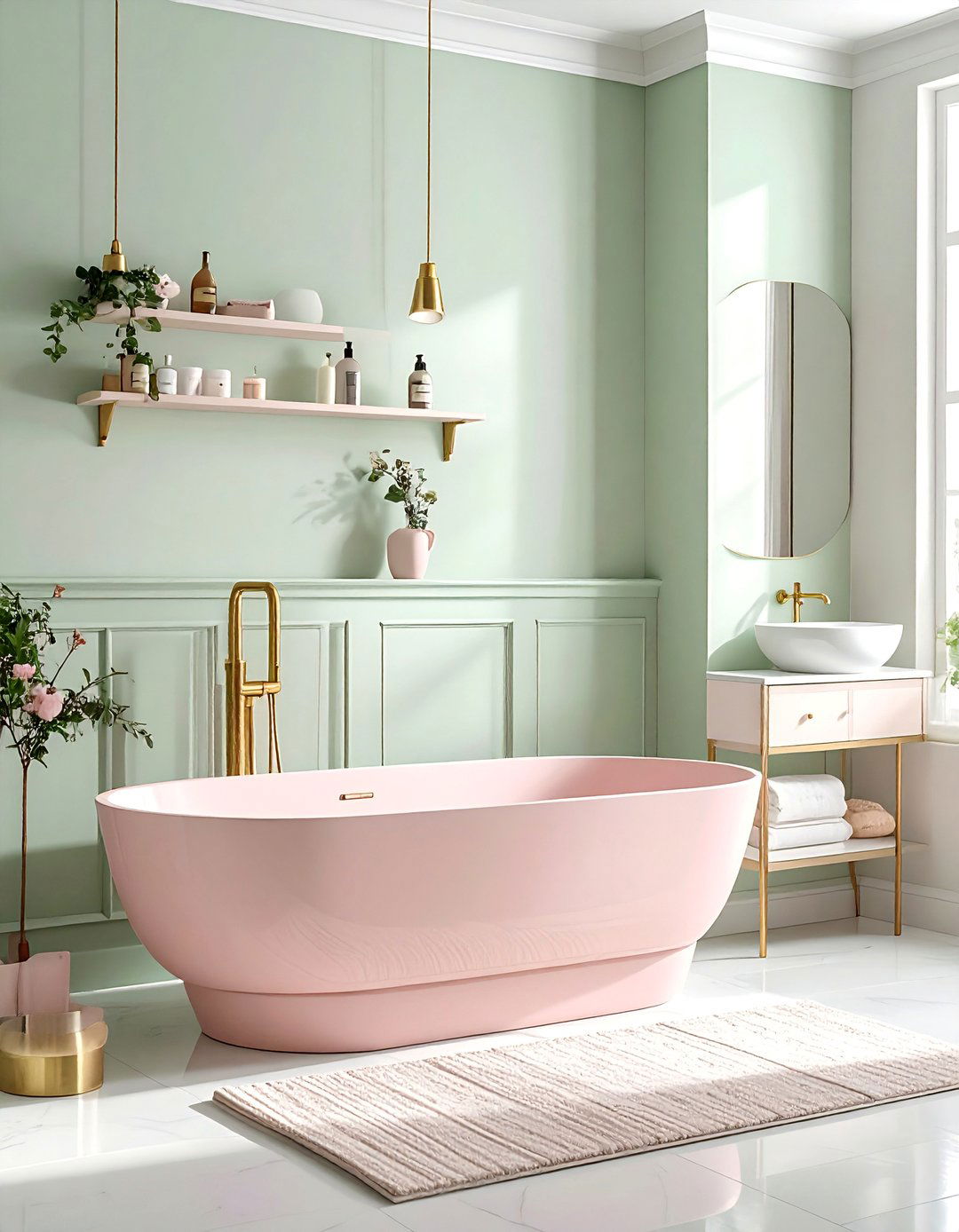 Soft Pastels Aesthetic Bathroom - 20 Aesthetic Bathroom Ideas for a Stylish Space