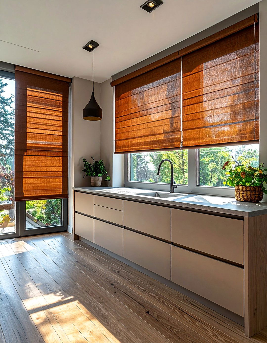Solar Heat Blocking Window Shades - 15 Kitchen Blinds Ideas to Enhance Your Window Decor