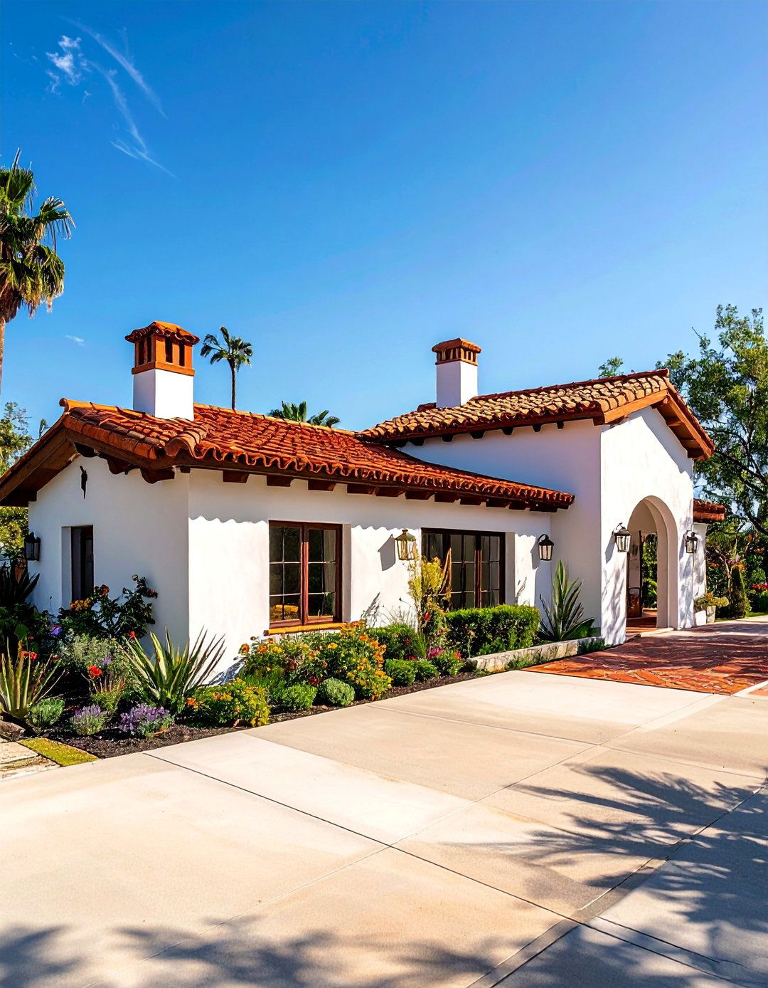 Spanish Style Home with Classic Terracotta Roof Tiles - 40 Spanish Style Home Exterior Ideas for Timeless Charm