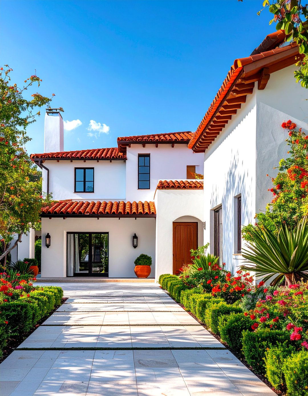 Spanish Style Home with a Simple Unadorned Facade - 40 Spanish Style Home Exterior Ideas for Timeless Charm