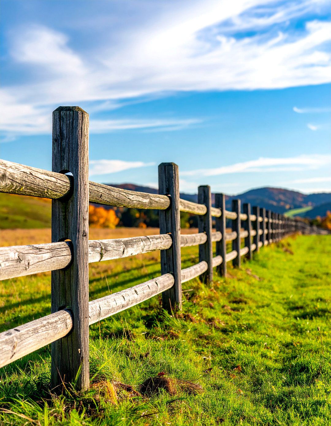Split Rail Fencing - 15 Farm Fence Ideas to Enhance Your Rural Property