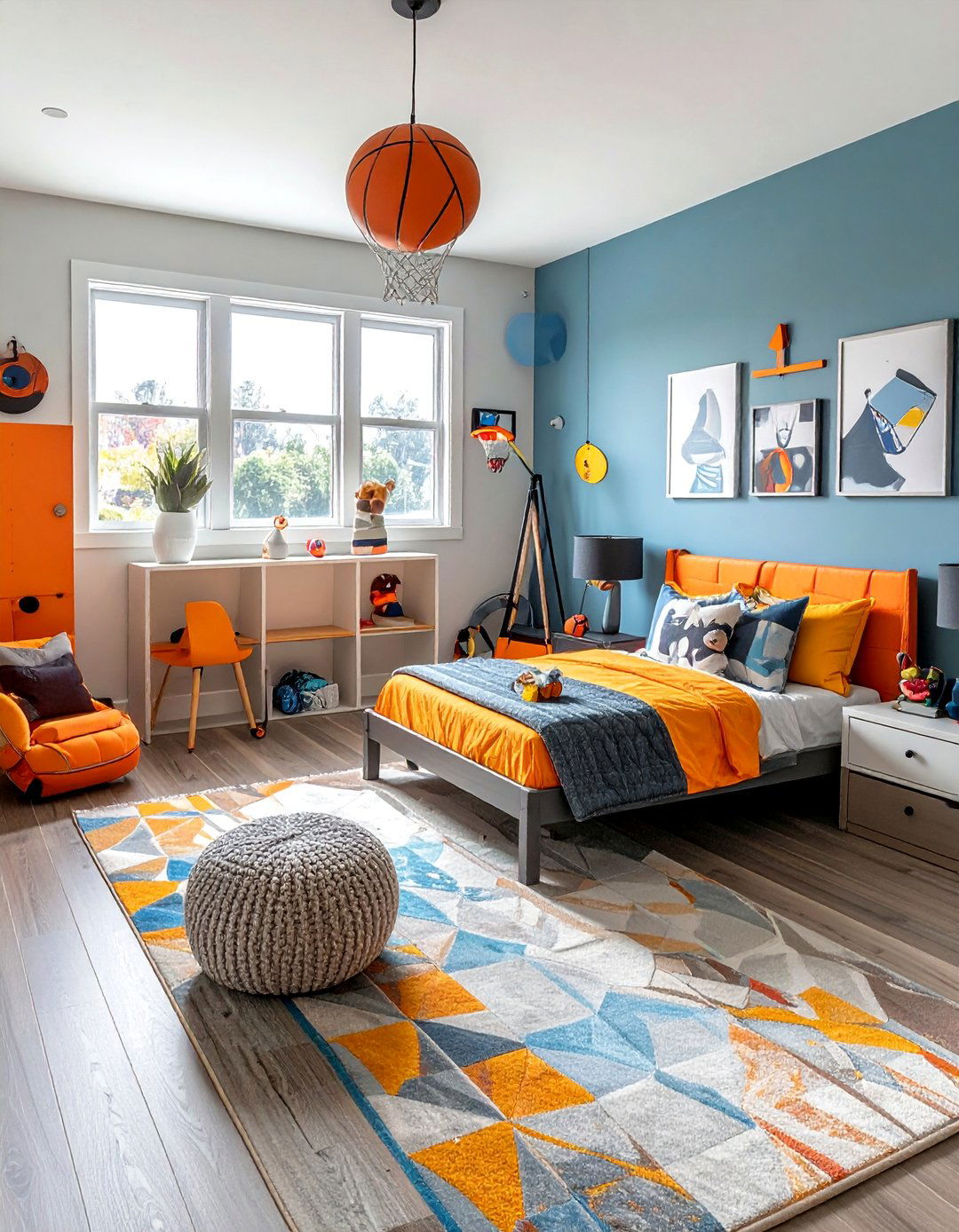 Sports Activity Zone - 40 Toddler Room Ideas for Fun and Functionality