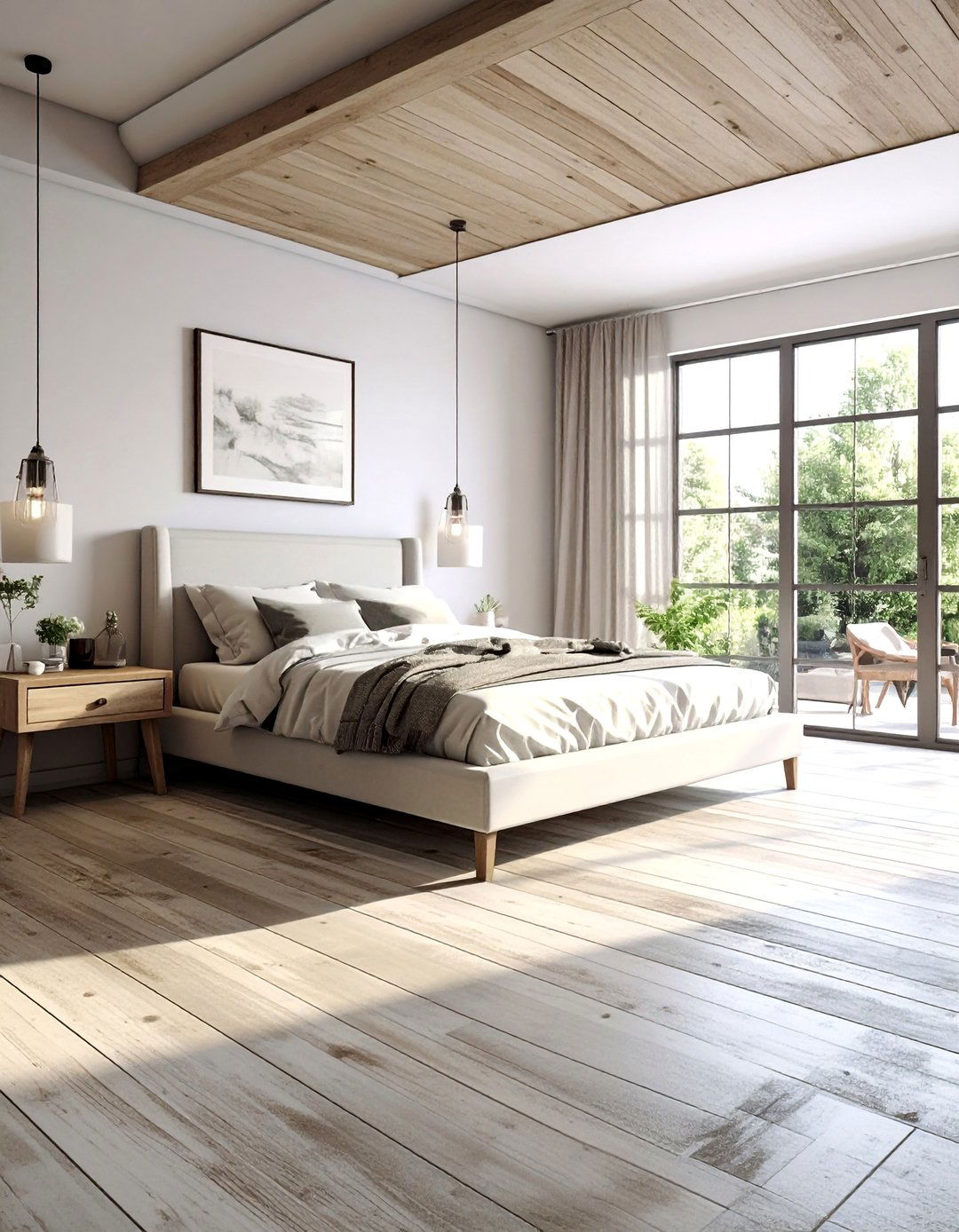 Stamped Concrete Floor Bedroom - 20 Concrete Floor Bedroom Ideas for a Sleek Look