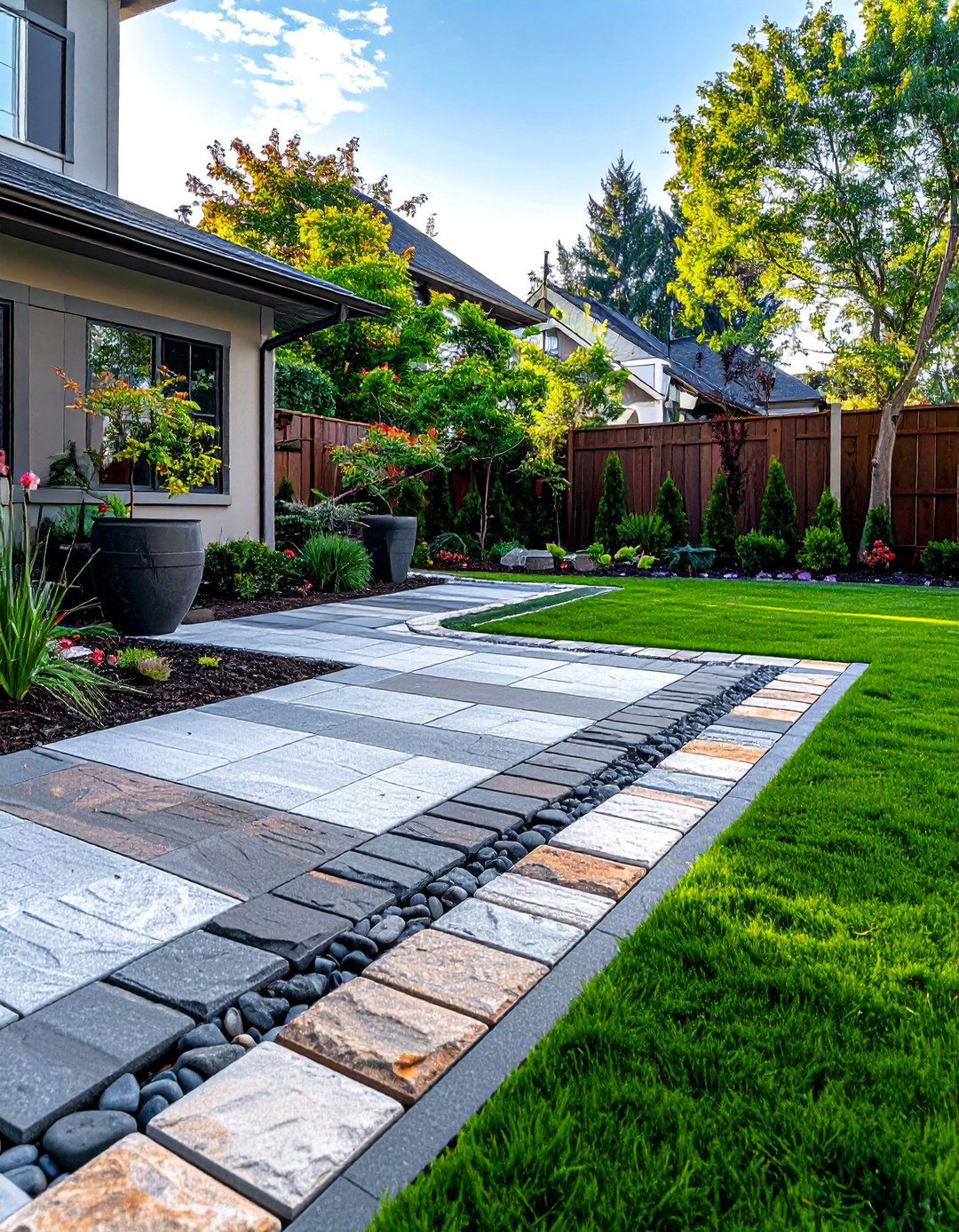 Stamped Concrete Patio Edging Ideas - 40 Stamped Concrete Patio Ideas for Stylish Outdoor Spaces