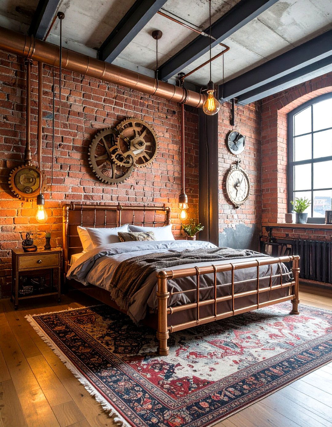 Steampunk Inventors Workshop Bedroom - 20 Fantasy Bedroom Ideas to Create a Dreamy Escape