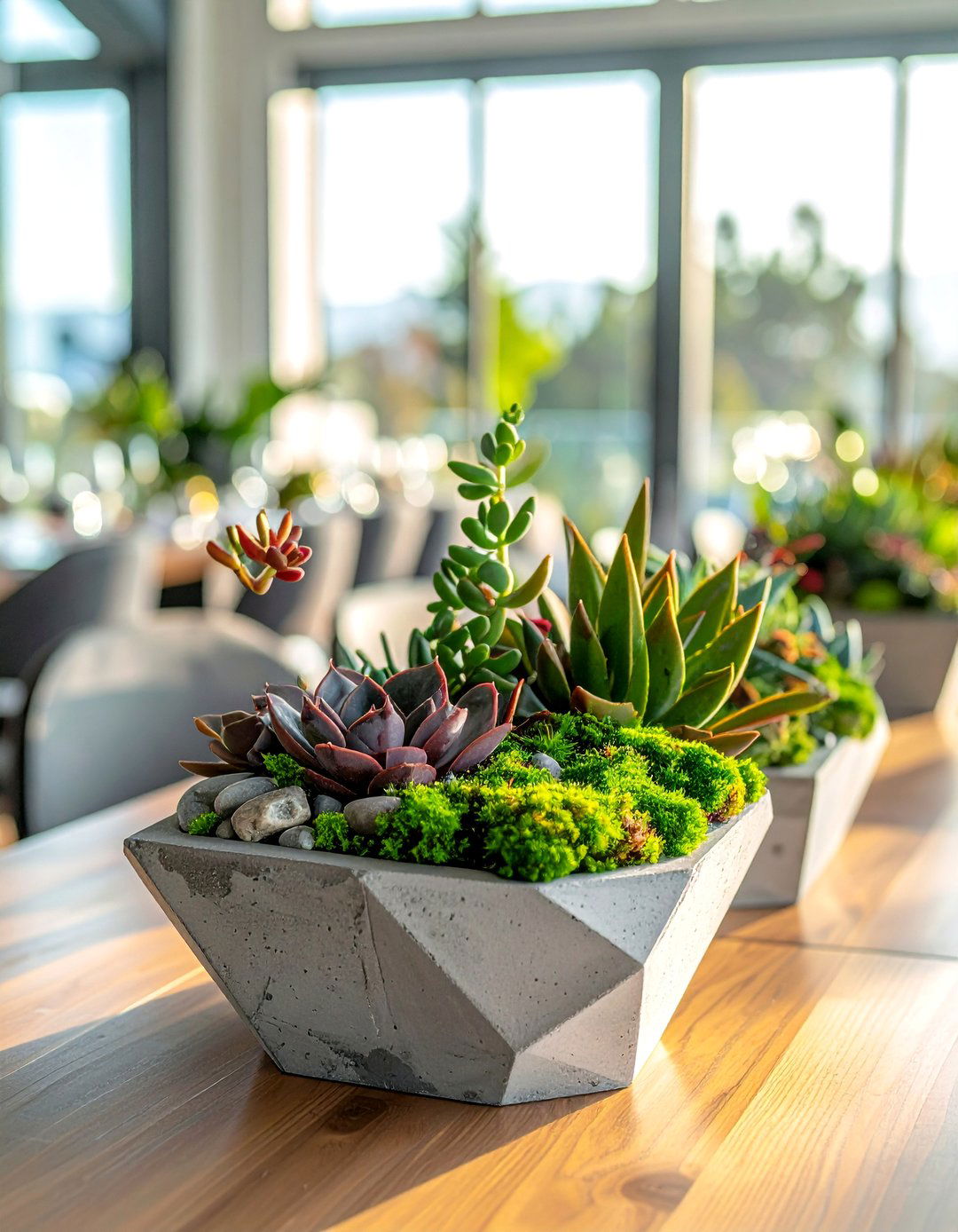 Succulent Garden Centerpieces - 30 Rehearsal Dinner Centerpiece Ideas for a Memorable Event