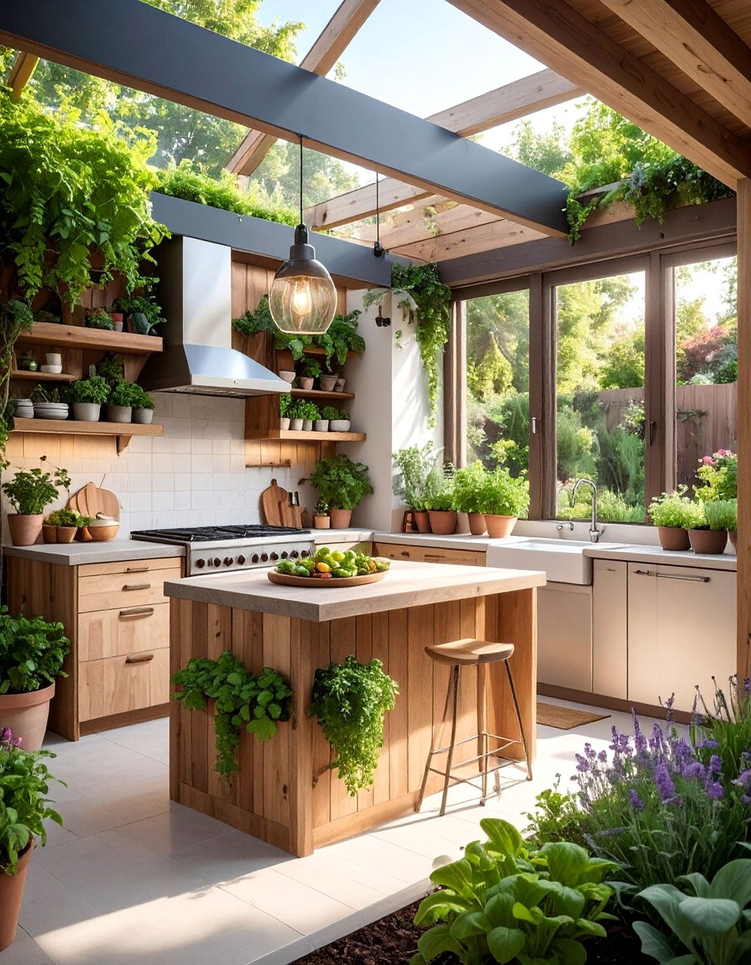 Sustainable Eco Friendly Designs - 20 Summer Kitchen Ideas for Outdoor Entertaining