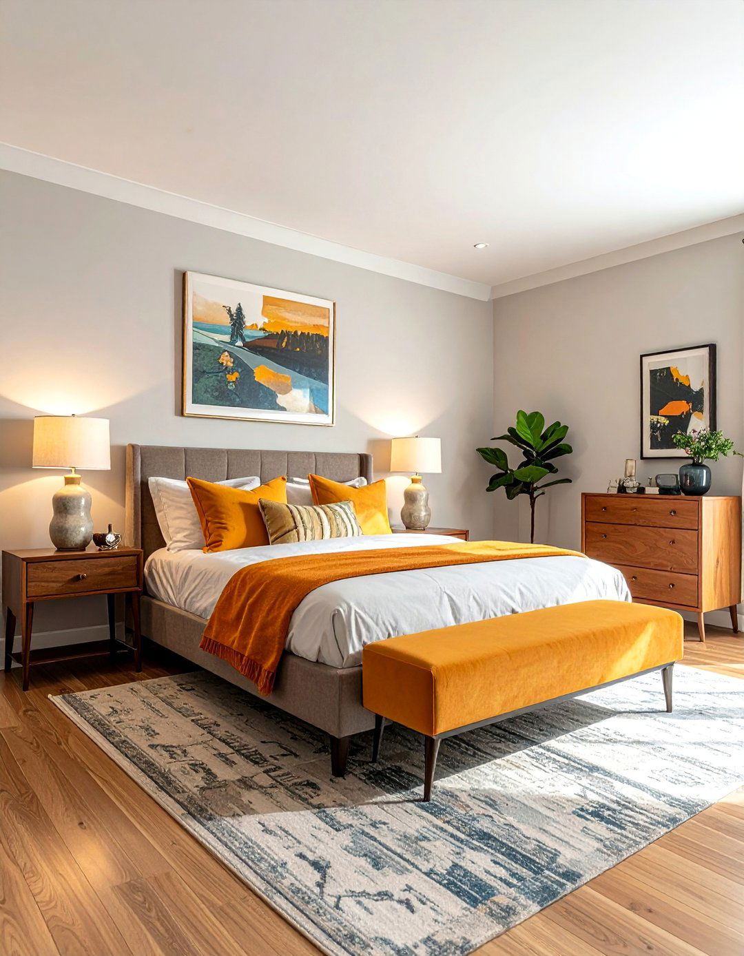 Symmetrical Layout for Visual Harmony - 20 Dreamy Bedroom Design Ideas for a Relaxing Space