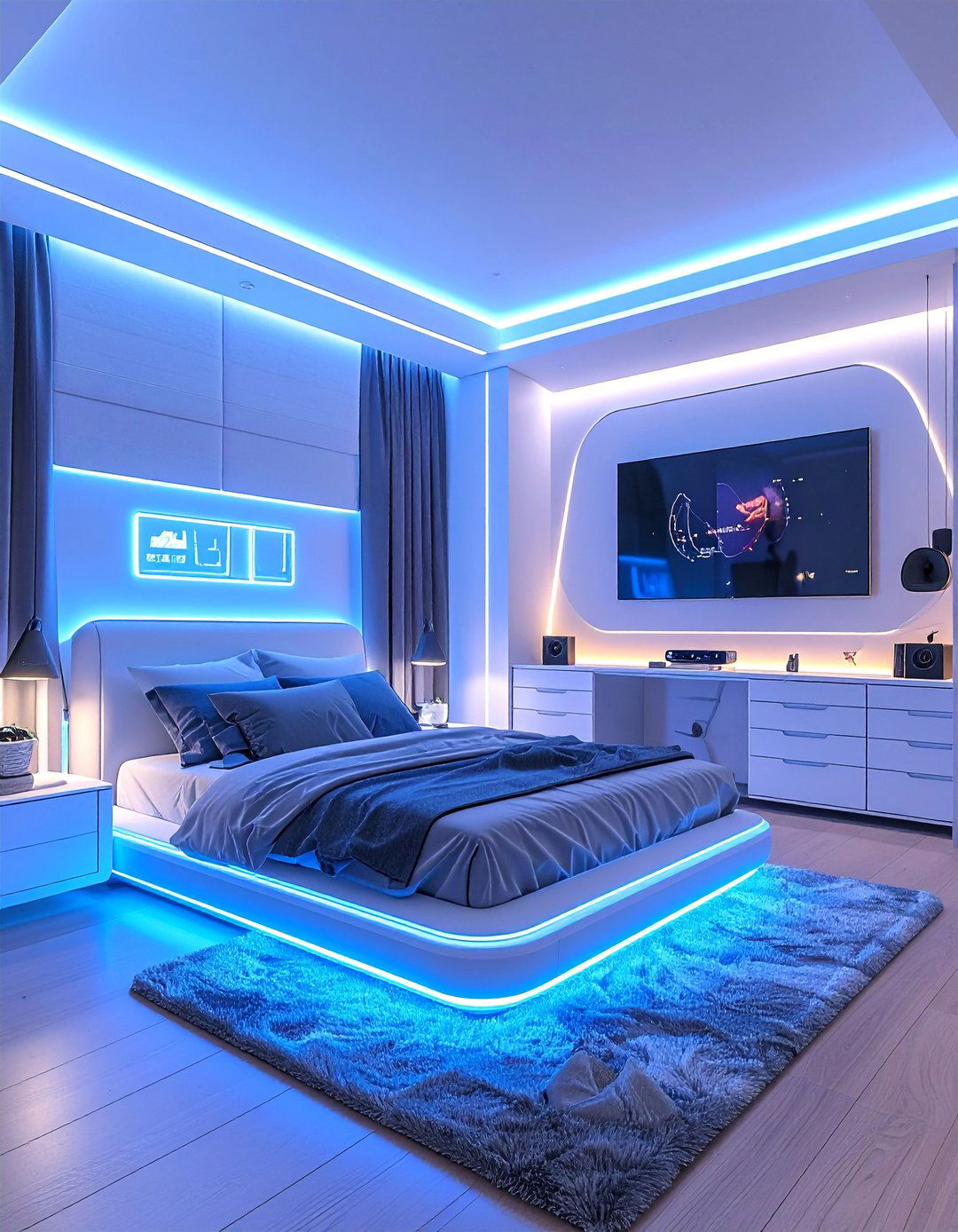 Tech Innovation Hub - 40 Teenage Boy Bedroom Ideas for a Cool and Functional Space