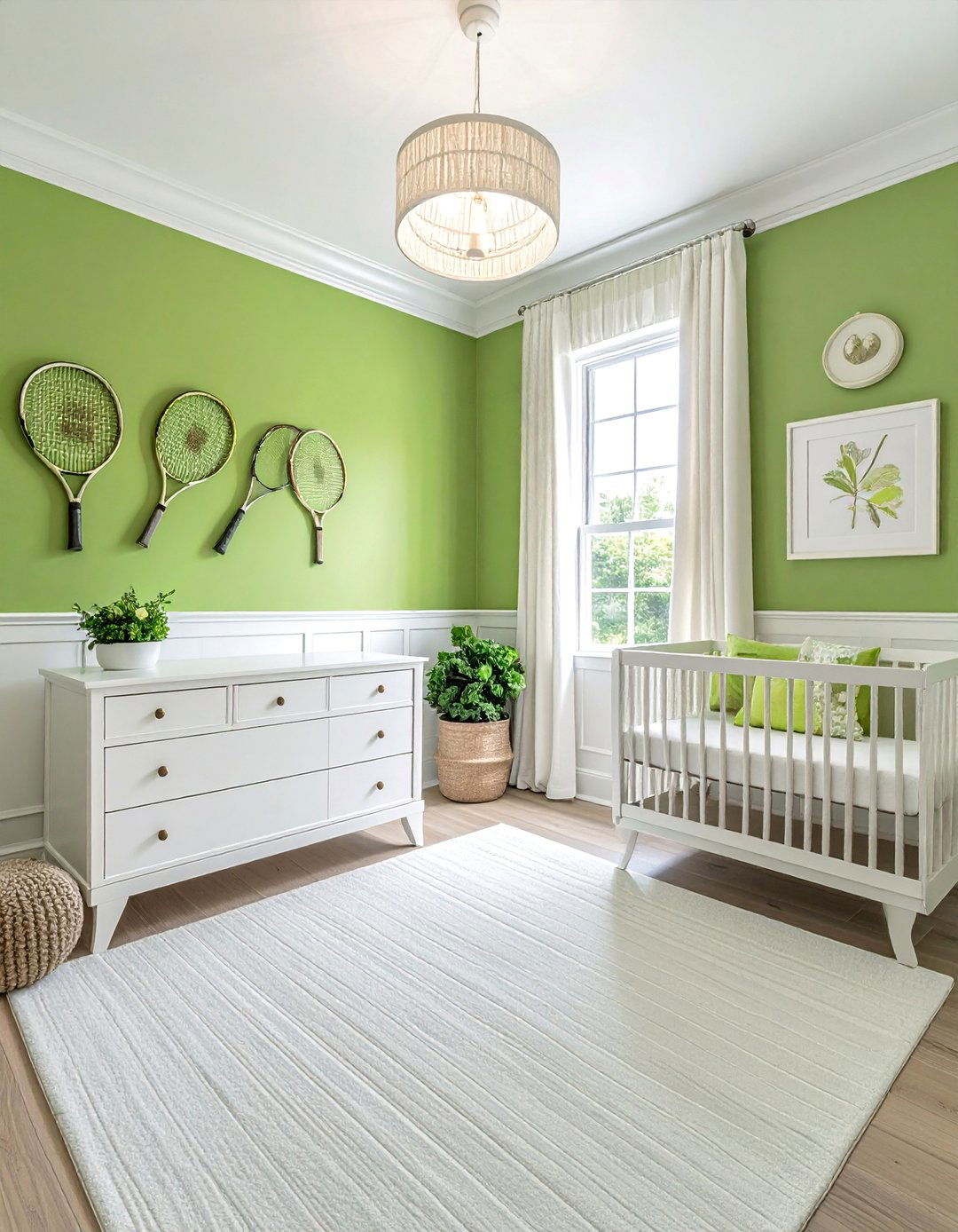 Tennis Club Elegance Theme - 20 Sports Nursery Ideas for a Fun and Active Theme