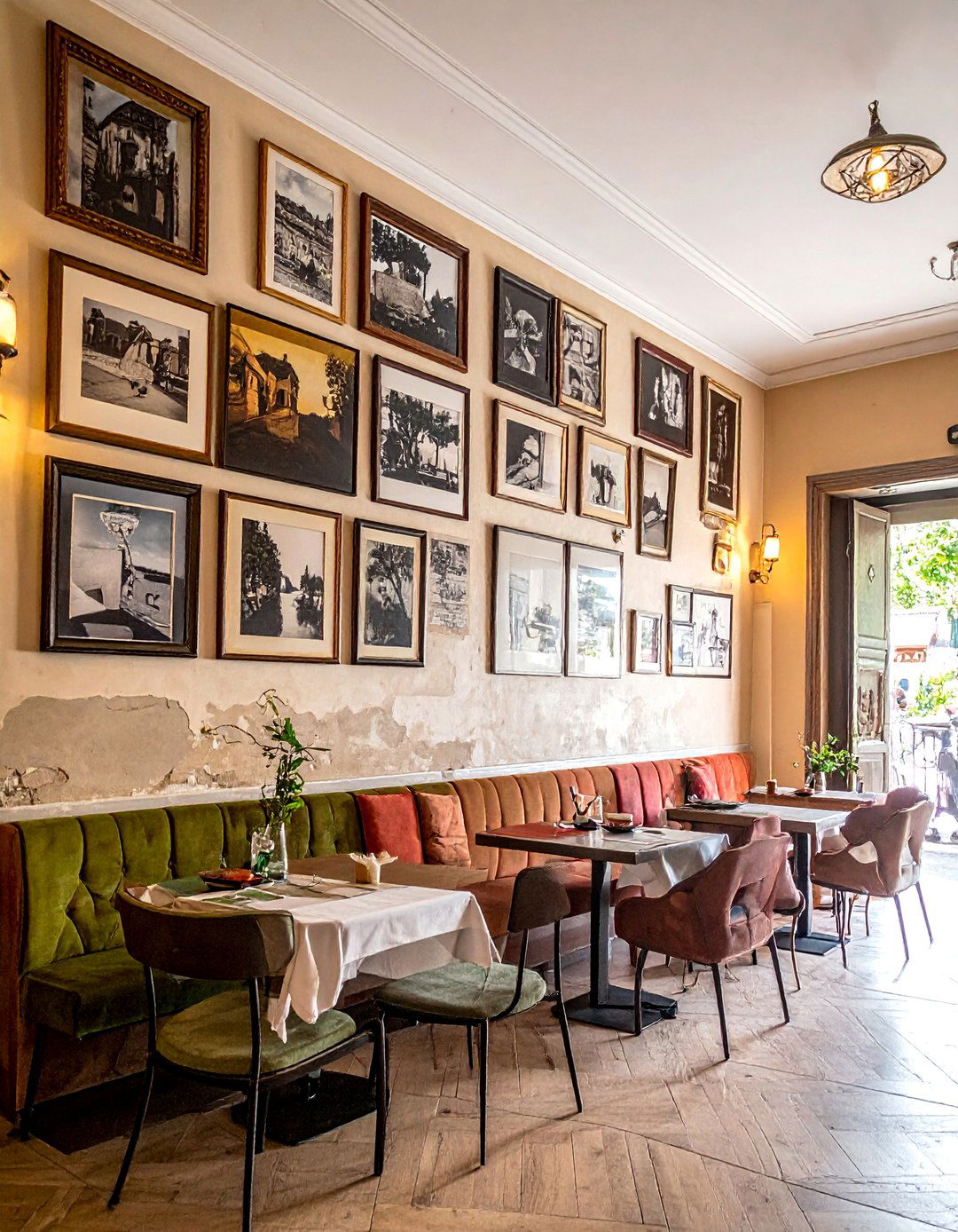 Themed Artwork and Vintage Posters - 20 Italian Restaurant Decor Ideas for an Authentic Ambiance