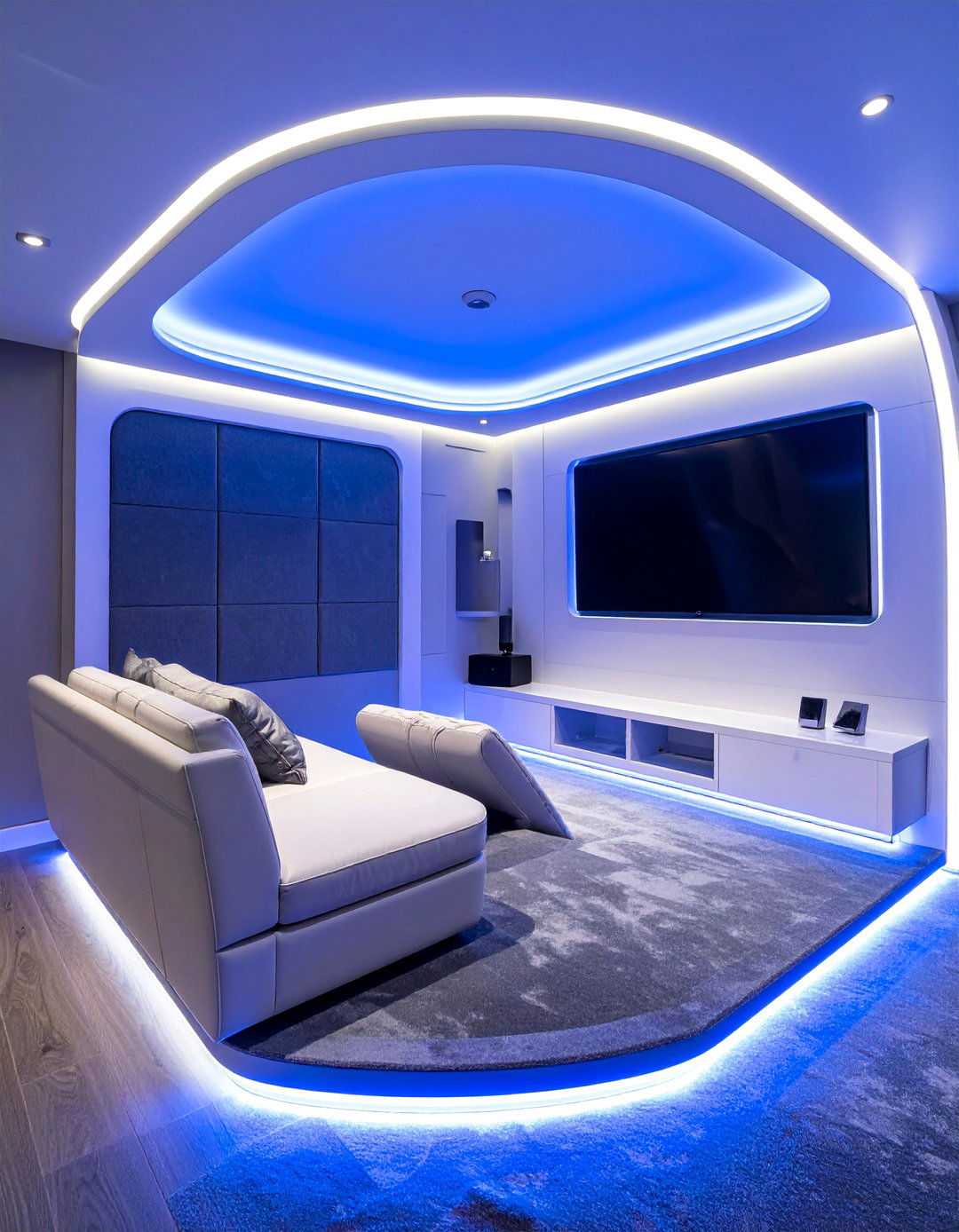 Tiny Home Theater Pod - 40 Small Home Theater Ideas for Movie Nights