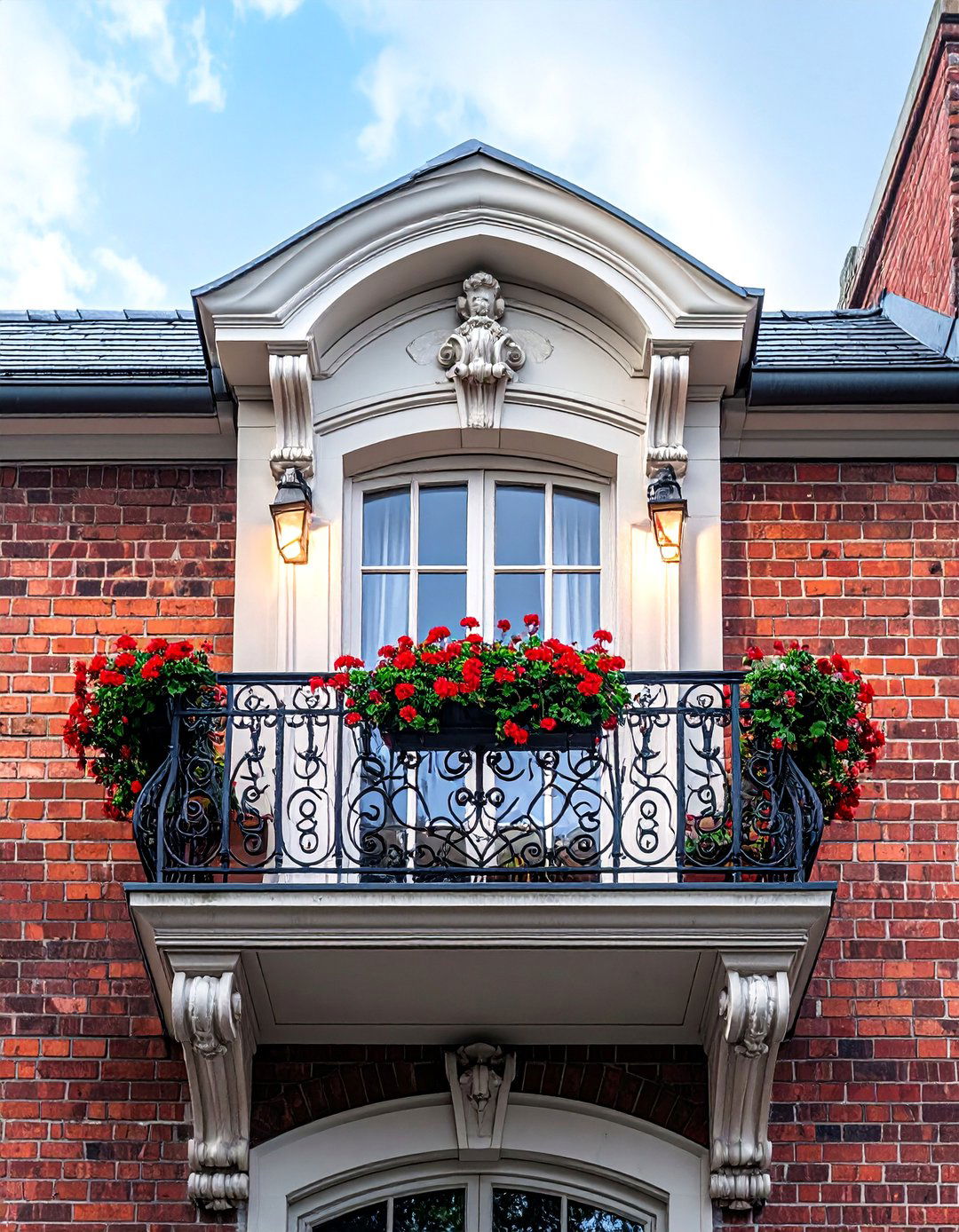 Traditional Wrought Iron Dormer Balcony - 20 Dormer Balcony Ideas to Maximize Your Space