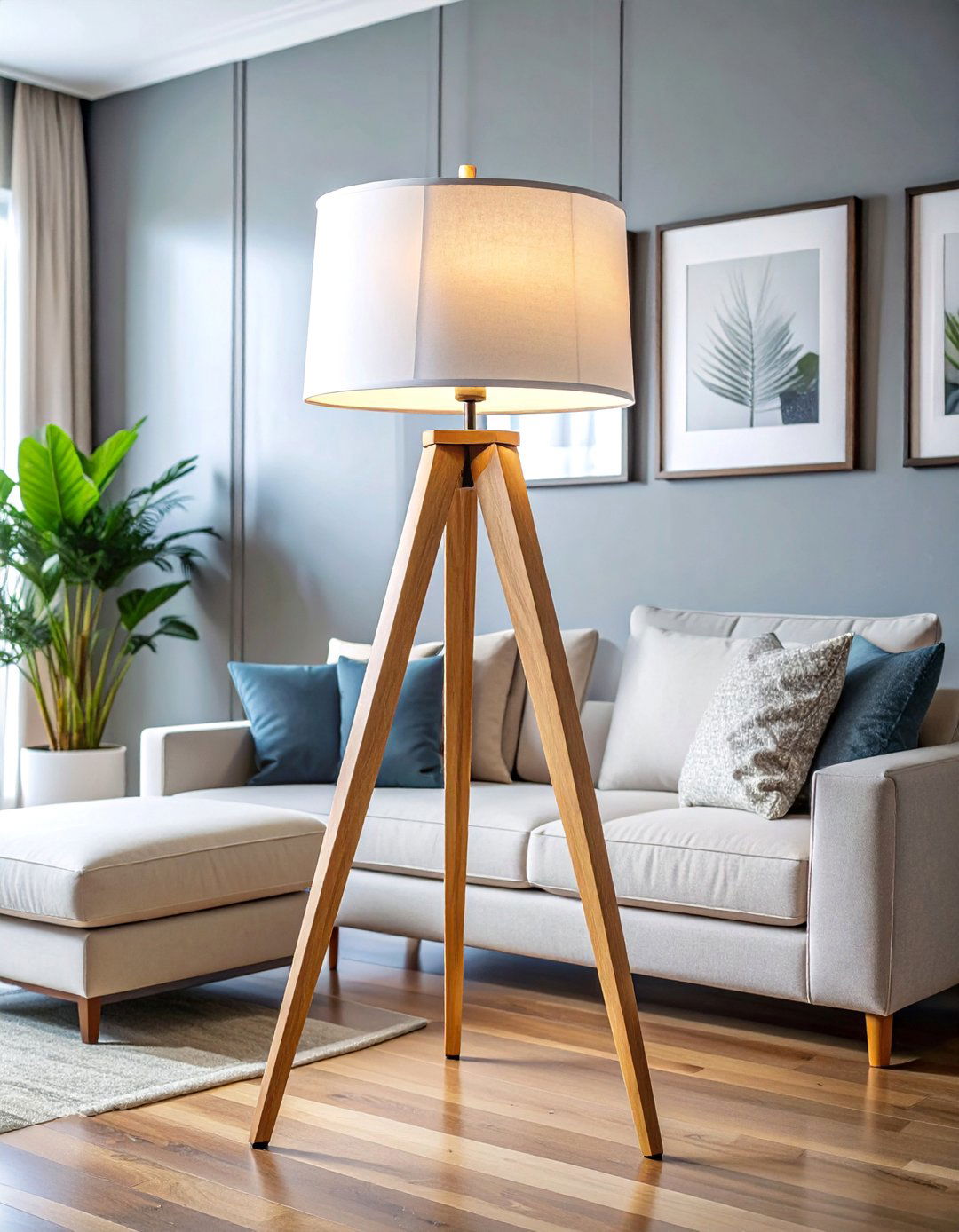 Tripod Base Floor Lamp Concepts - 25 Living Room Floor Lamp Ideas for Stylish Spaces