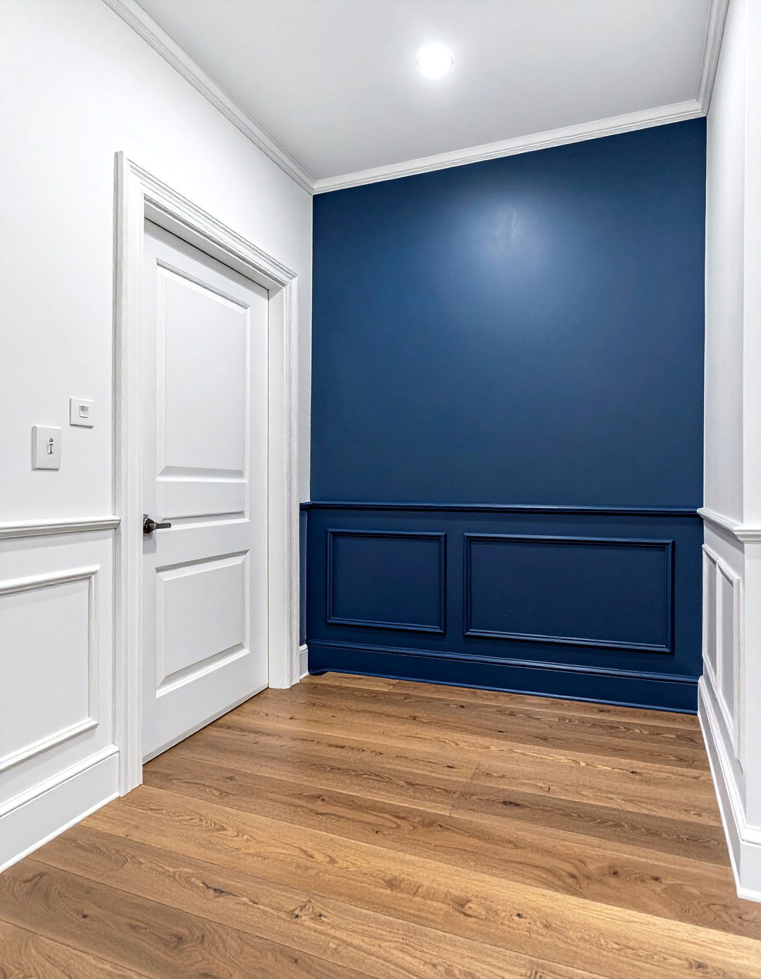 Two Tone Wainscoting Entryway Design - 25 Wainscoting Entryway Ideas to Elevate Your Home