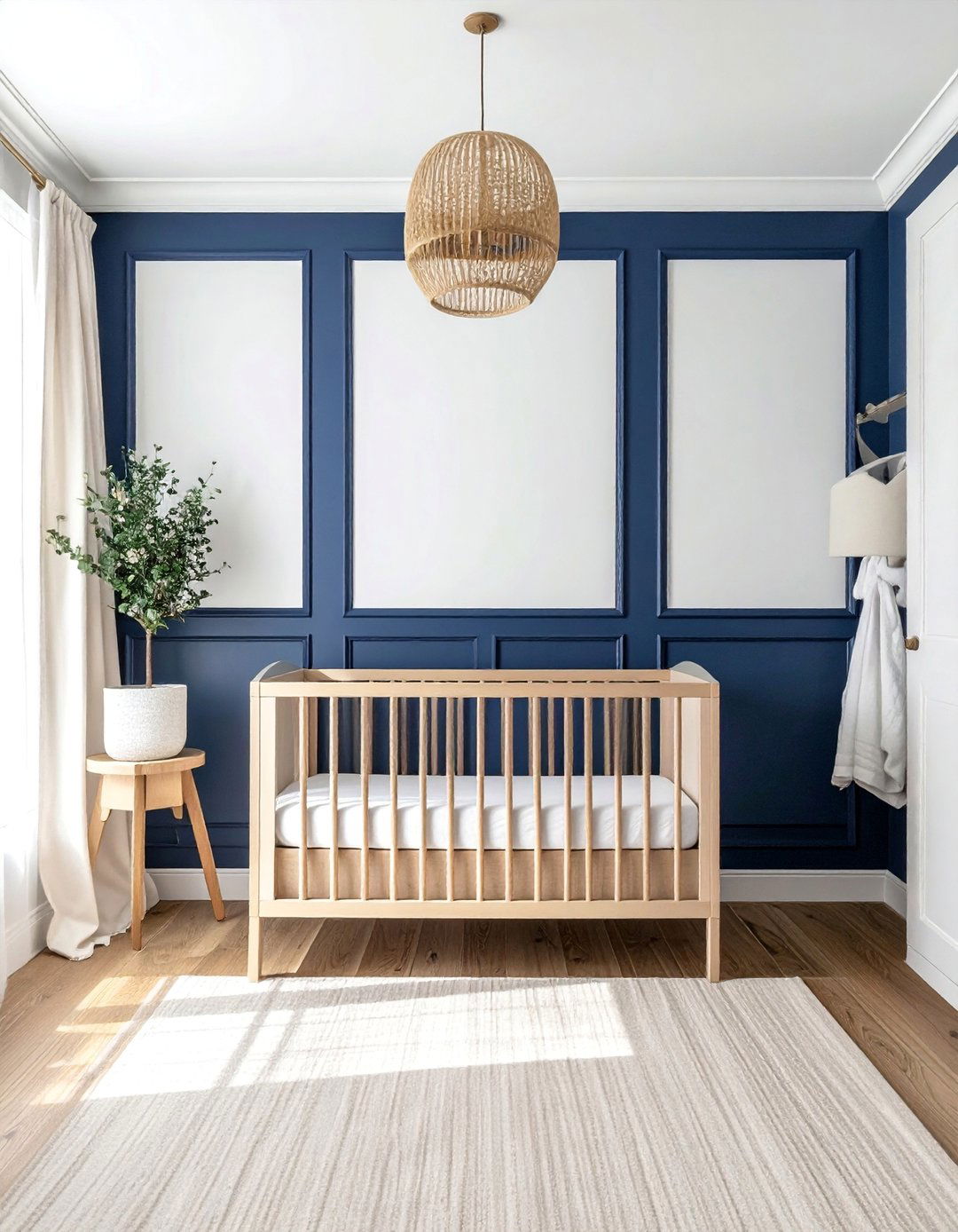 Two Tone Wainscoting Nursery - 15 Wainscoting Nursery Ideas for a Classic Look