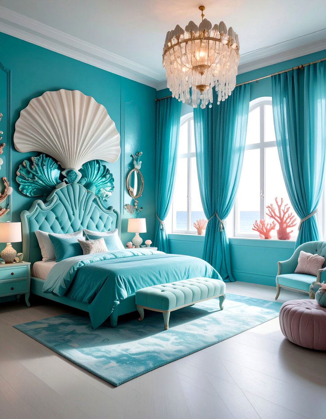 Underwater Mermaid Grotto Bedroom - 20 Fantasy Bedroom Ideas to Create a Dreamy Escape