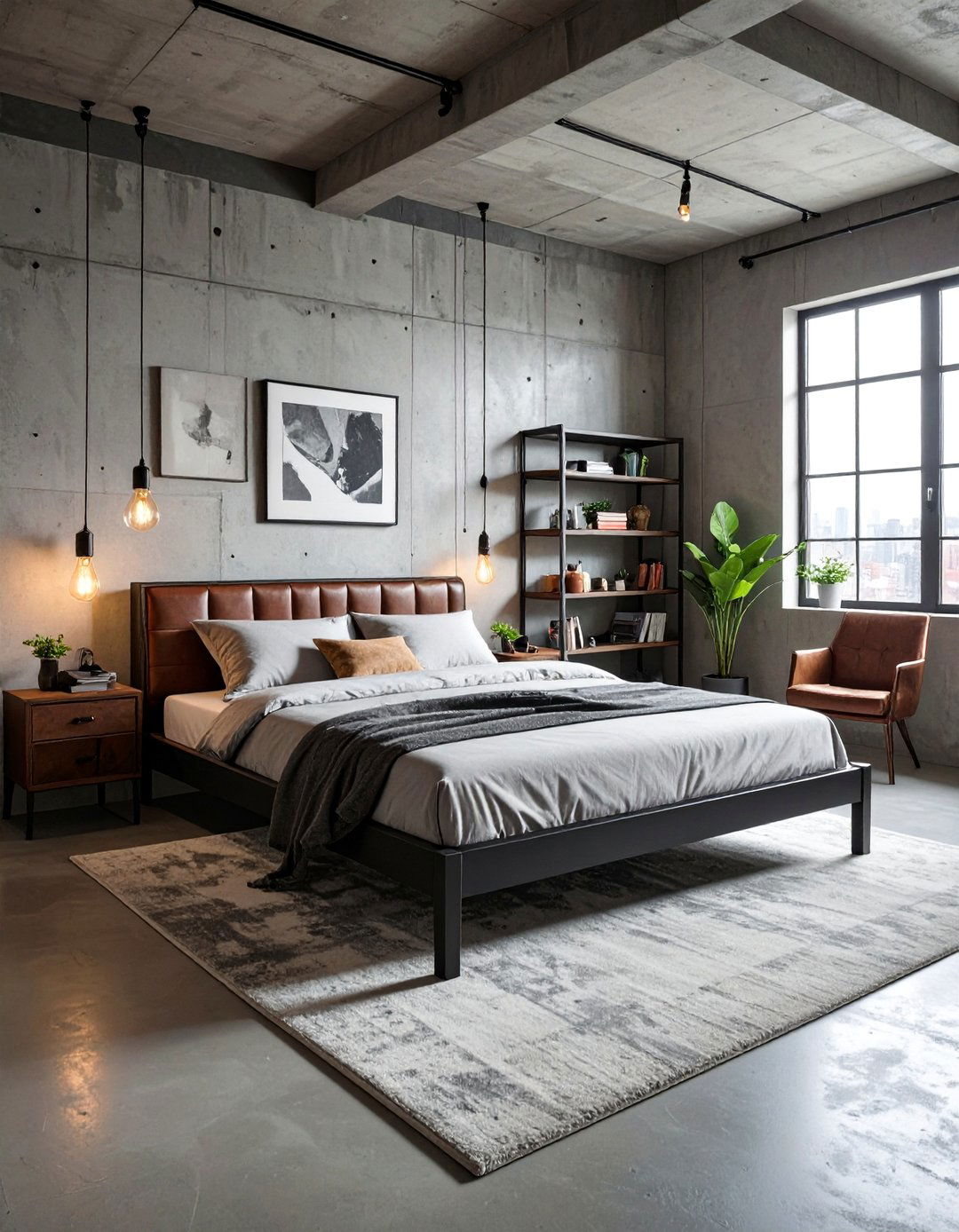 Urban Loft Sophistication - 40 Teenage Boy Bedroom Ideas for a Cool and Functional Space