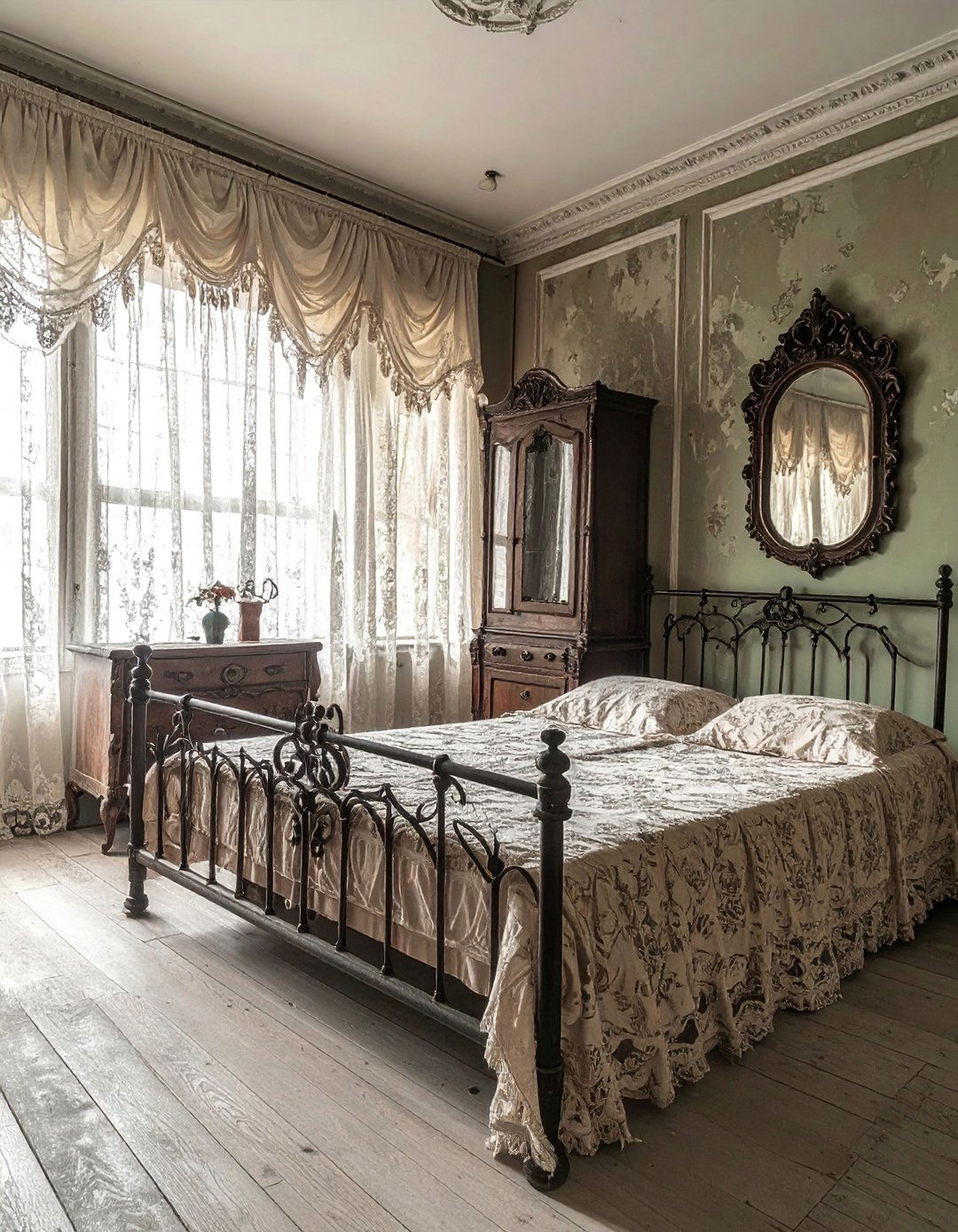 Victorian Ghostly Manor Bedroom - 20 Fantasy Bedroom Ideas to Create a Dreamy Escape