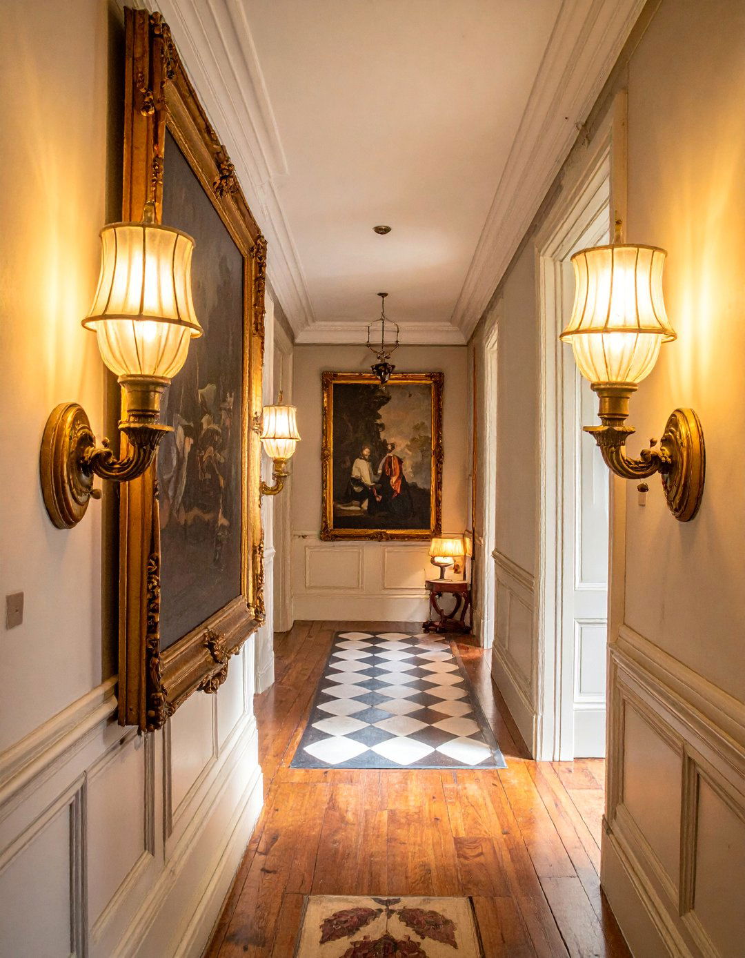 Victorian Interior with Gaslight Style Wall Sconces - 25 Victorian House Interior Ideas for Timeless Elegance
