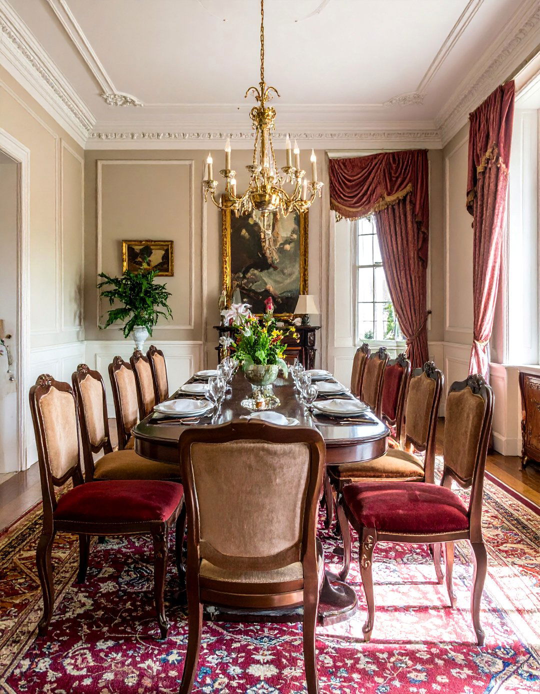 Victorian Interior with a Formal Dining Room - 25 Victorian House Interior Ideas for Timeless Elegance
