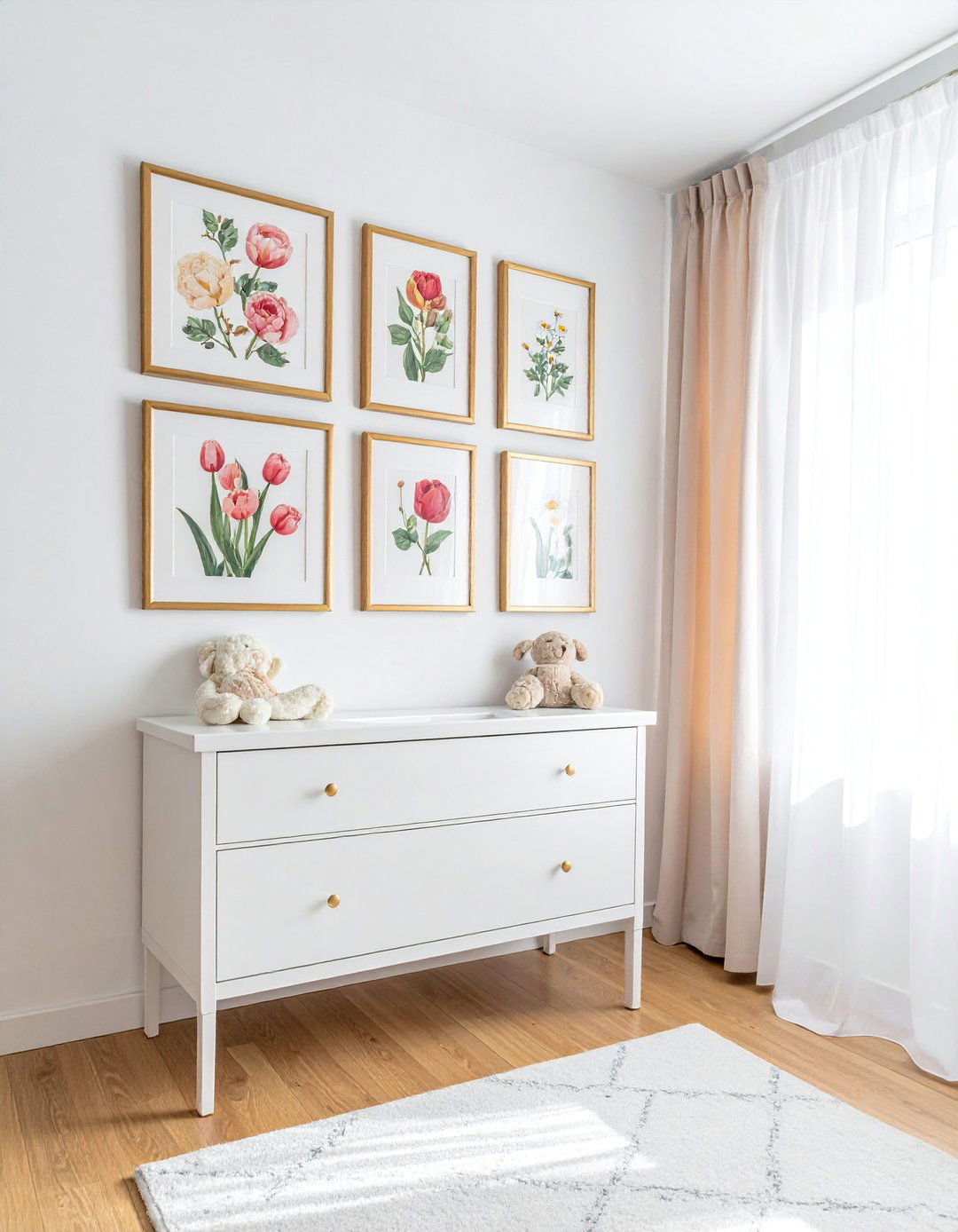 Vintage Botanical Floral Nursery Prints - 15 Floral Nursery Ideas for a Blooming Baby Room
