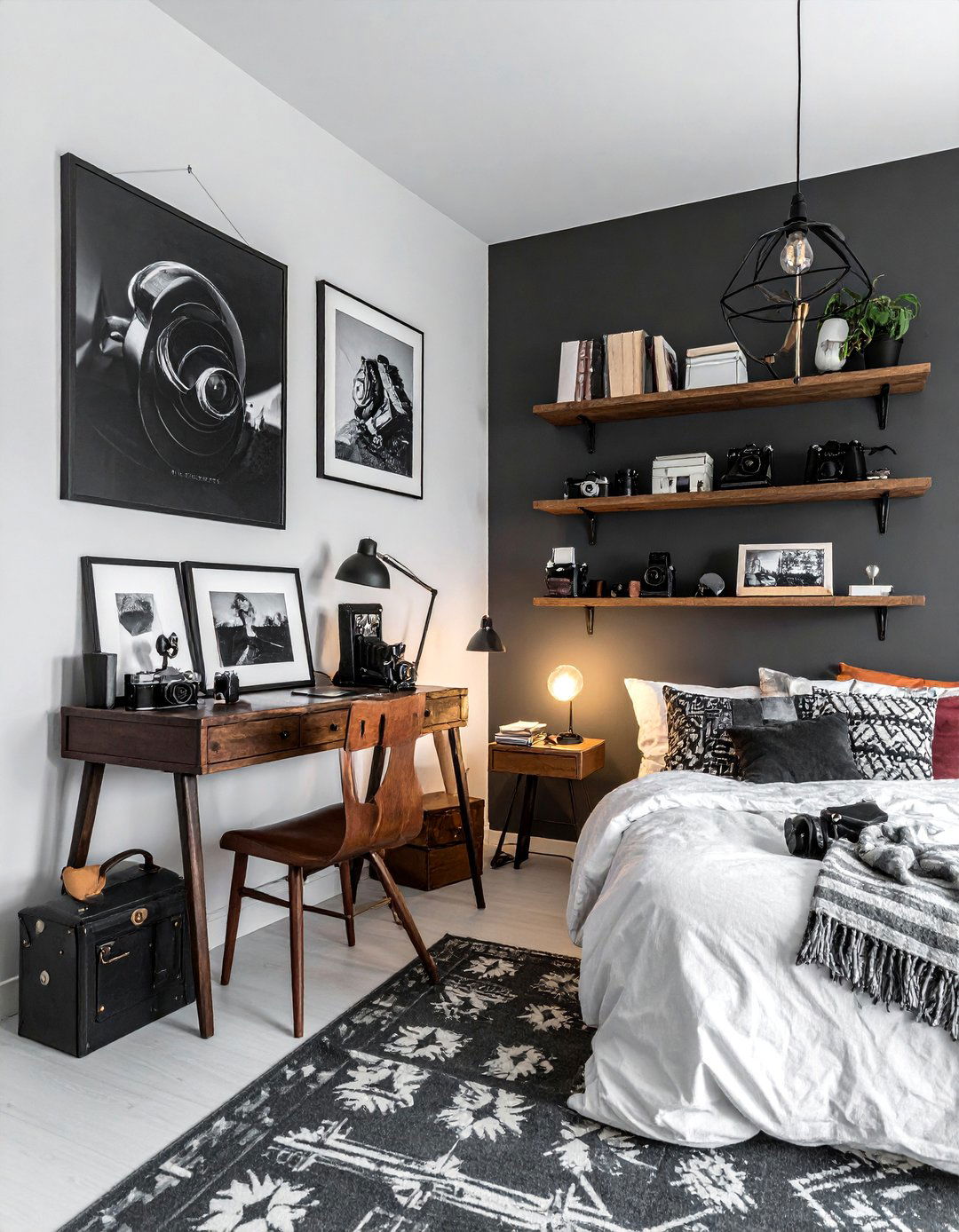 Vintage Camera Photography Theme - 15 Indie Room Ideas for a Unique and Eclectic Style