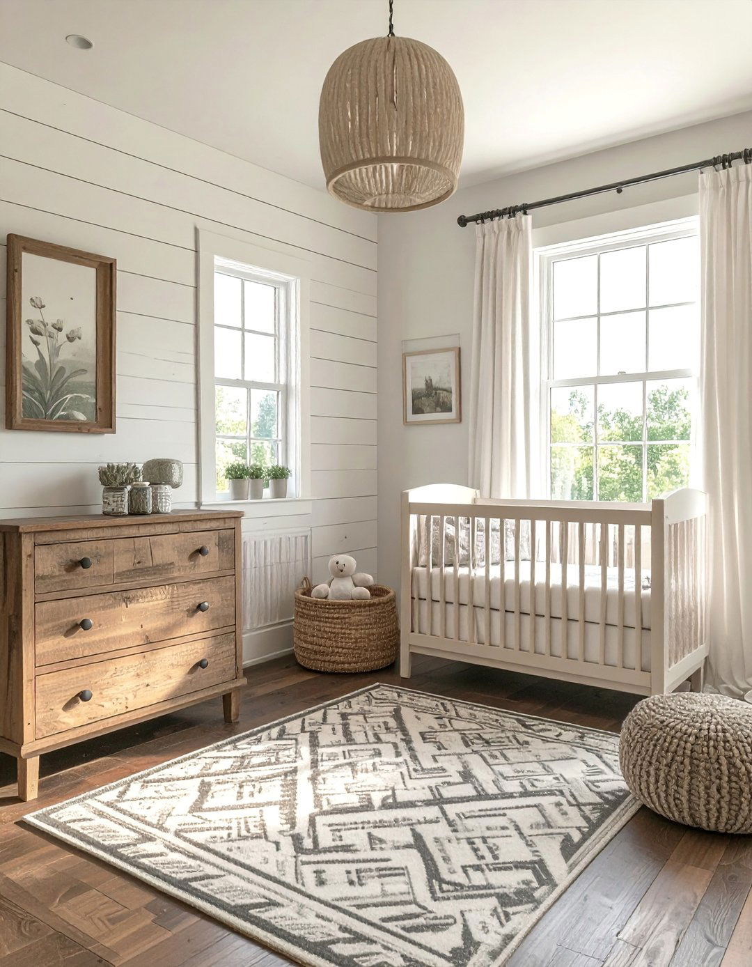 Vintage Farmhouse Charm - 25 Adorable Twin Nursery Ideas for Your Babies