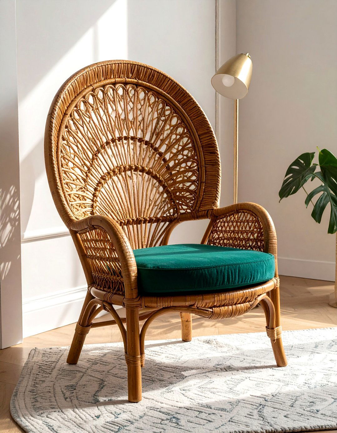 Vintage Rattan Furniture - 25 Hippie Bedroom Ideas for a Bohemian Retreat