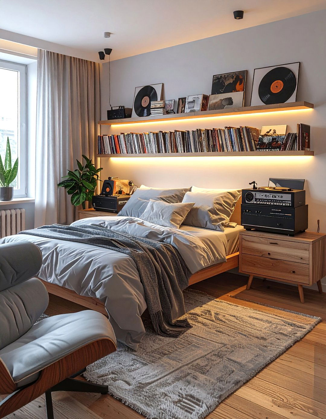 Vinyl Record Display Bedroom - 20 Taylor Swift Themed Bedroom Decor Ideas for Fans