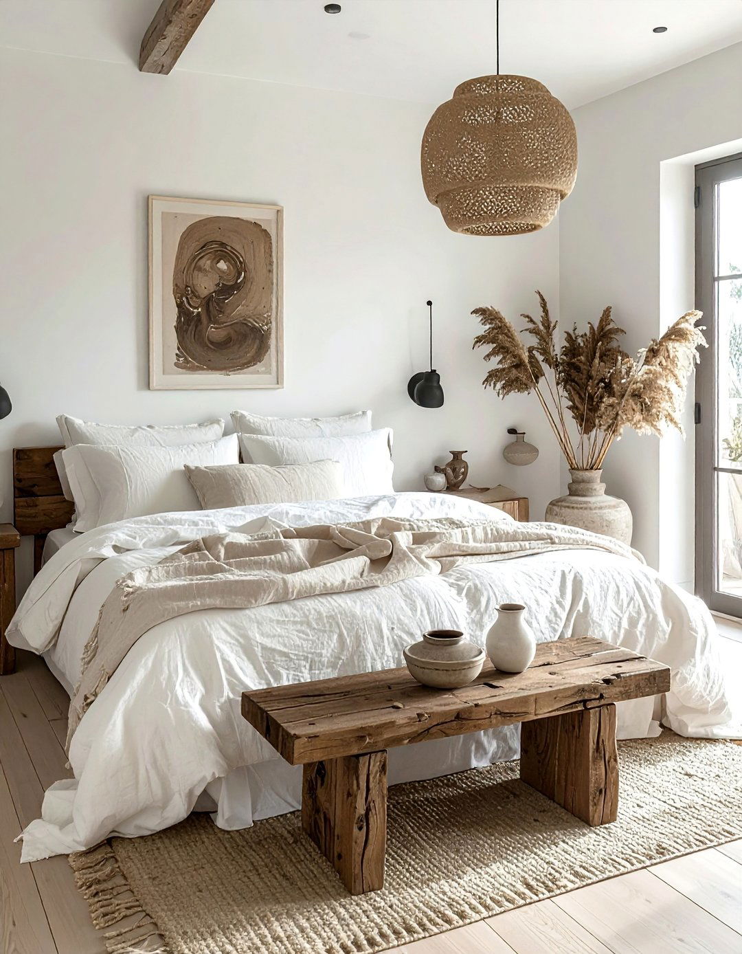 Wabi Sabi Appreciation of Imperfection - 20 Dreamy Bedroom Design Ideas for a Relaxing Space