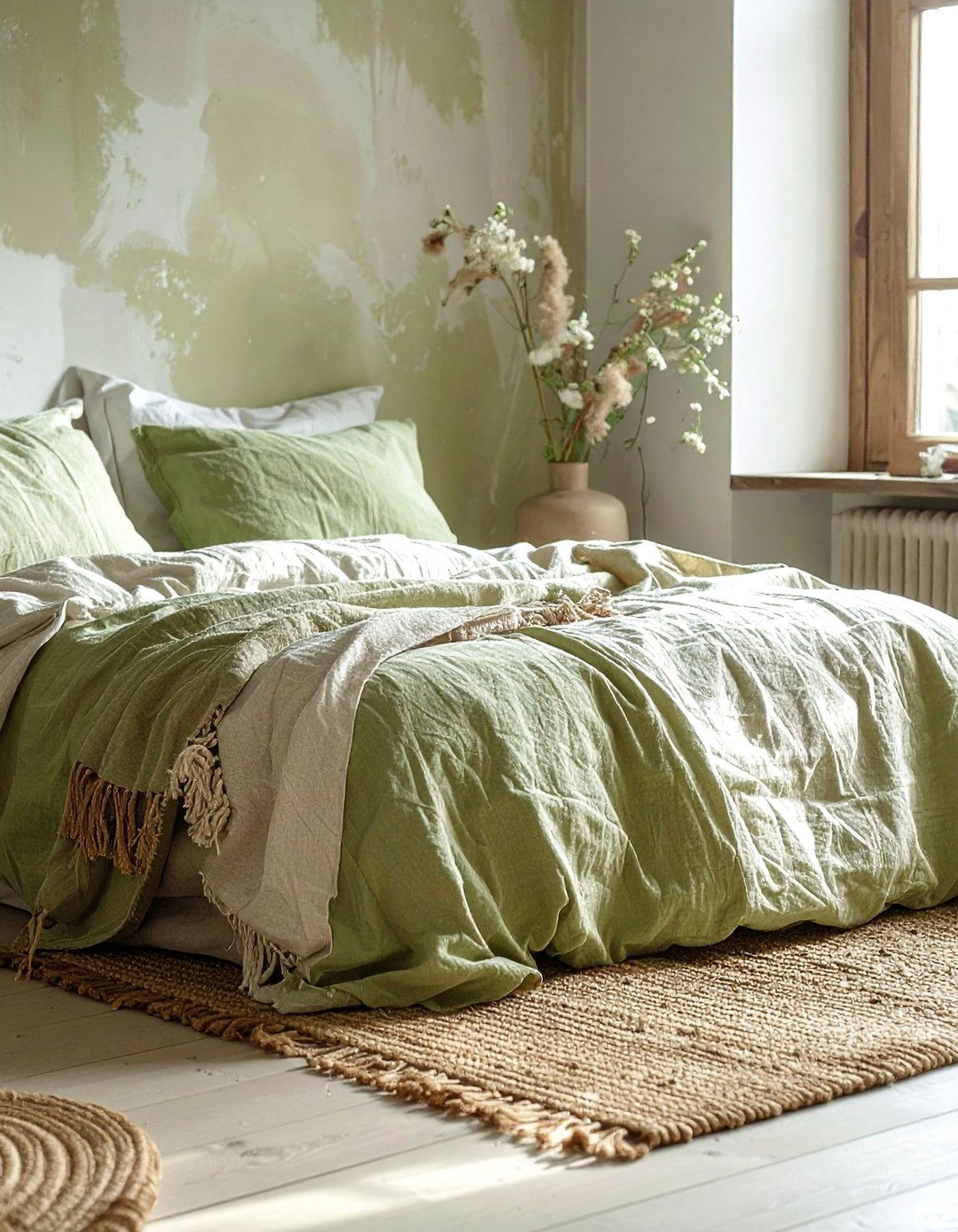 Wabi Sabi Bedroom with Imperfect Textures - 20 Wabi Sabi Bedroom Ideas for a Serene Retreat