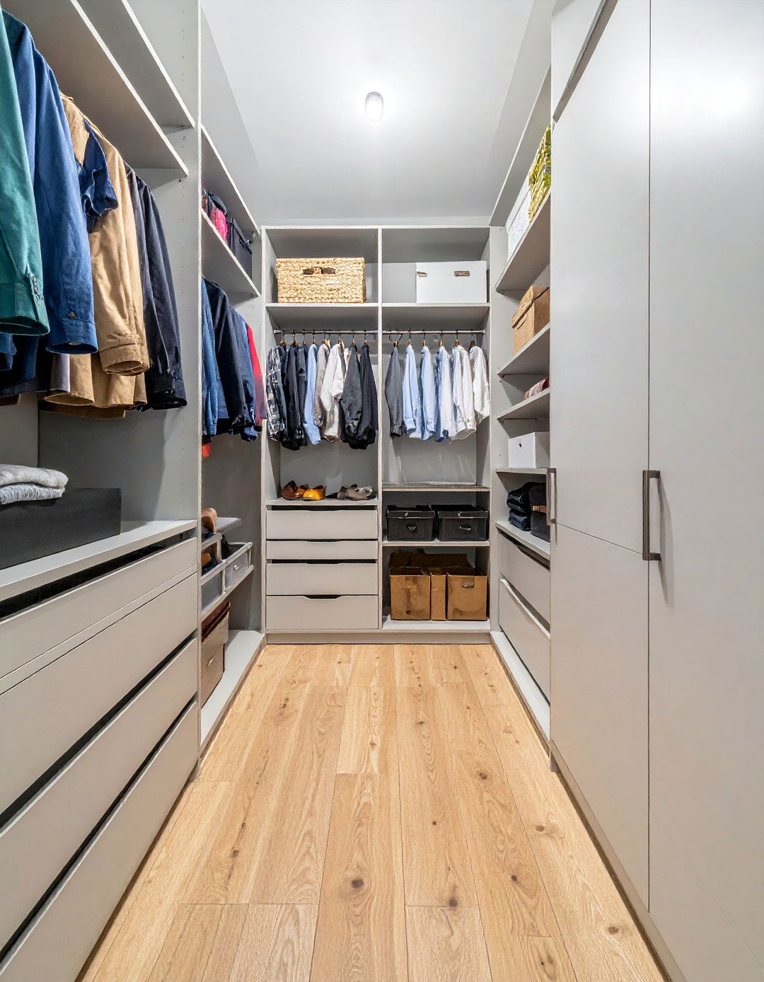 Walk In Pantry Style - 30 Open Closet Ideas for a Modern Wardrobe