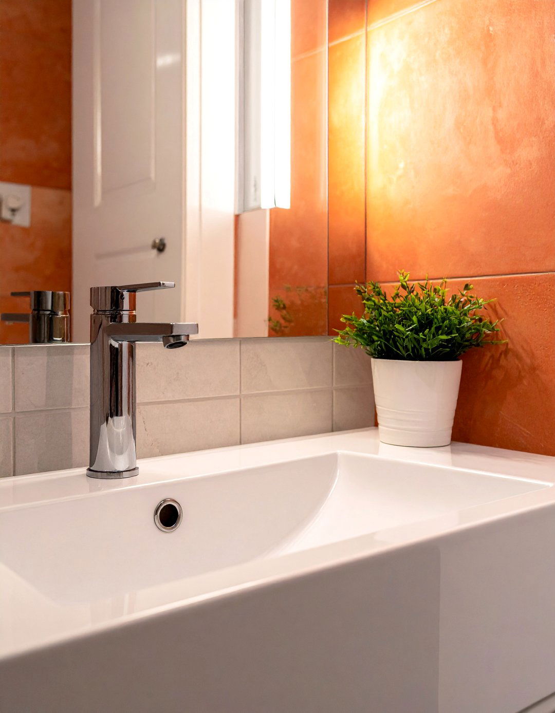 Wall Mounted Taps in a Small Ensuite Design - 25 Small Ensuite Design Ideas for Stylish Spaces