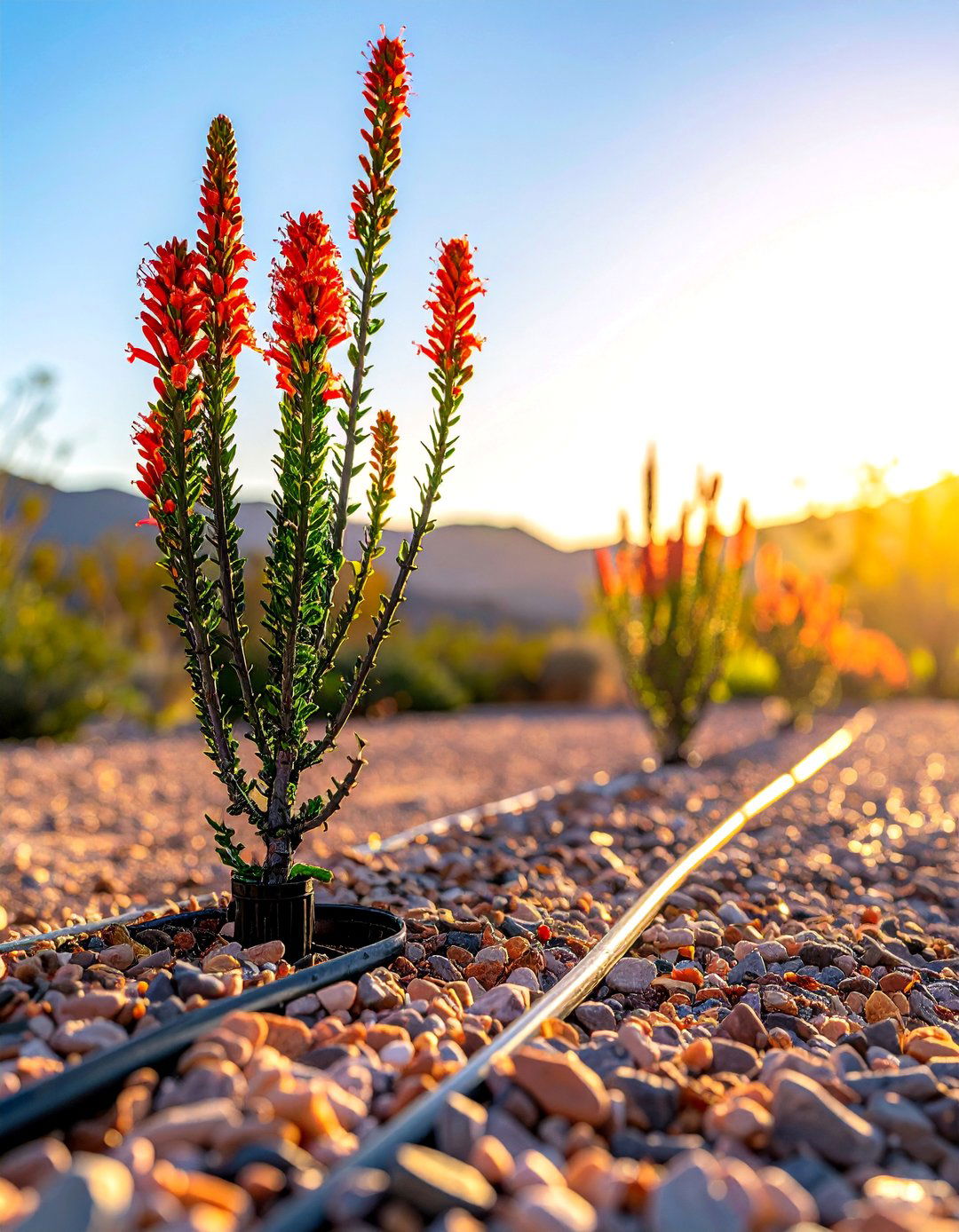 Water Wise Drip Irrigation System - 20 Southwest Landscaping Ideas for Your Front Yard