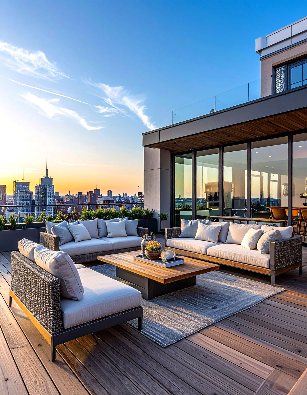 Weather Resistant Rooftop Deck Furniture - 40 Rooftop Deck Ideas for Stunning Urban Outdoor Spaces