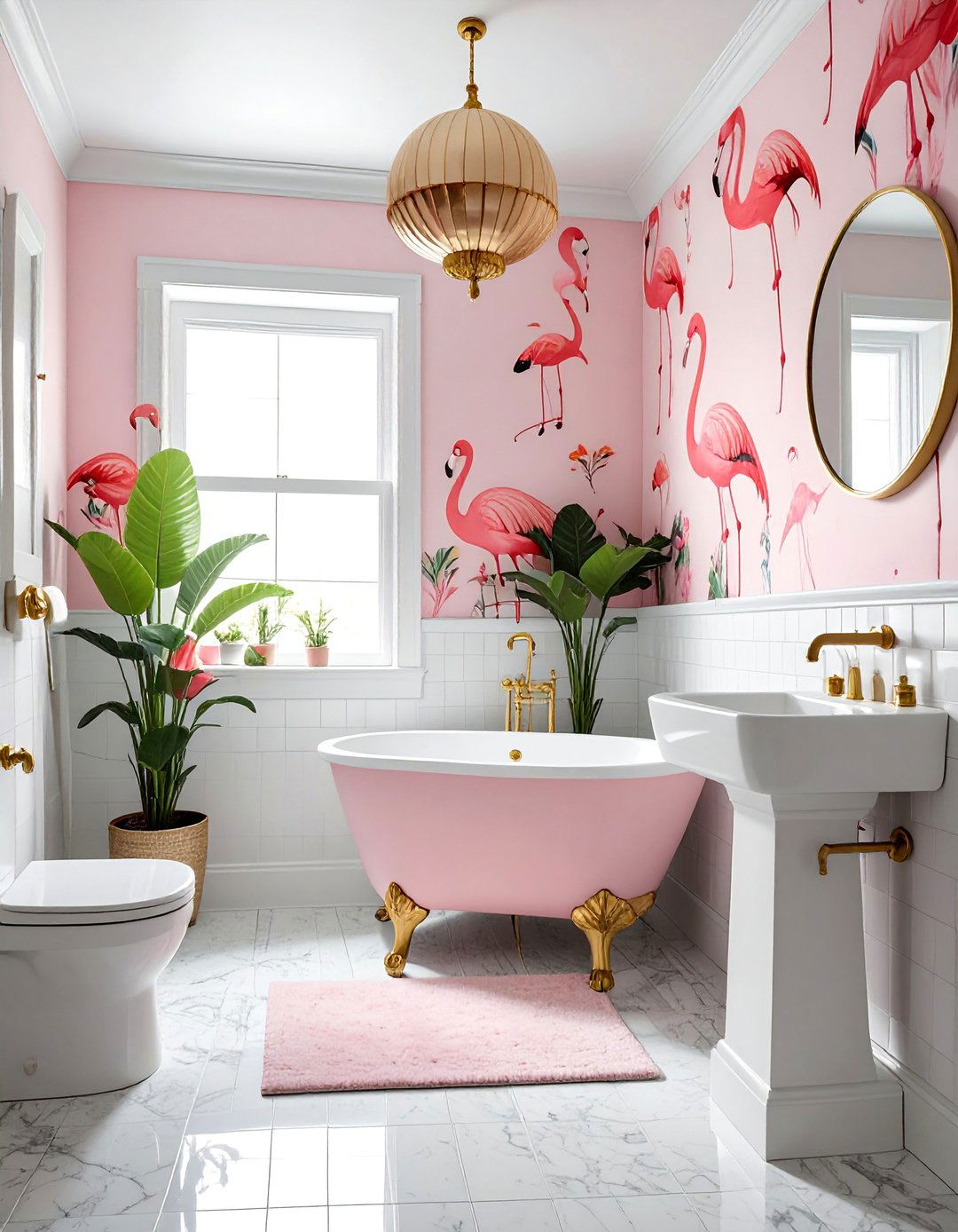 Whimsical Animal Print Bathroom Wallpaper - 30 Bathroom Wallpaper Ideas for a Stylish Update