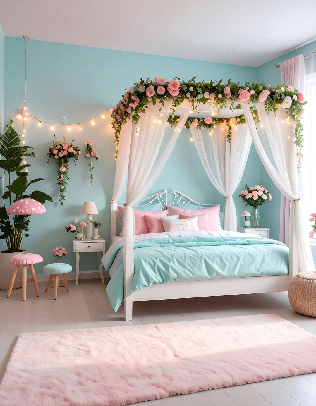 Whimsical Fairy Garden Bedroom - 20 Fantasy Bedroom Ideas to Create a Dreamy Escape