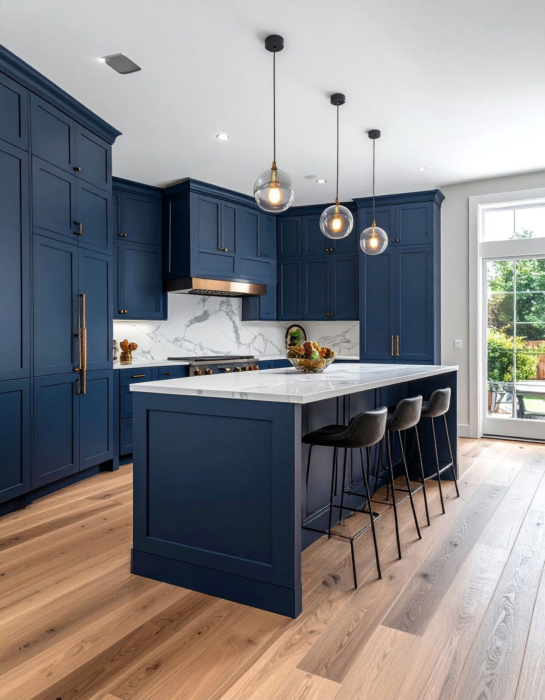 Wide Plank Wood Floors for an Expansive Kitchen Feel - 15 Kitchens With Wood Floors for a Warm and Inviting Look
