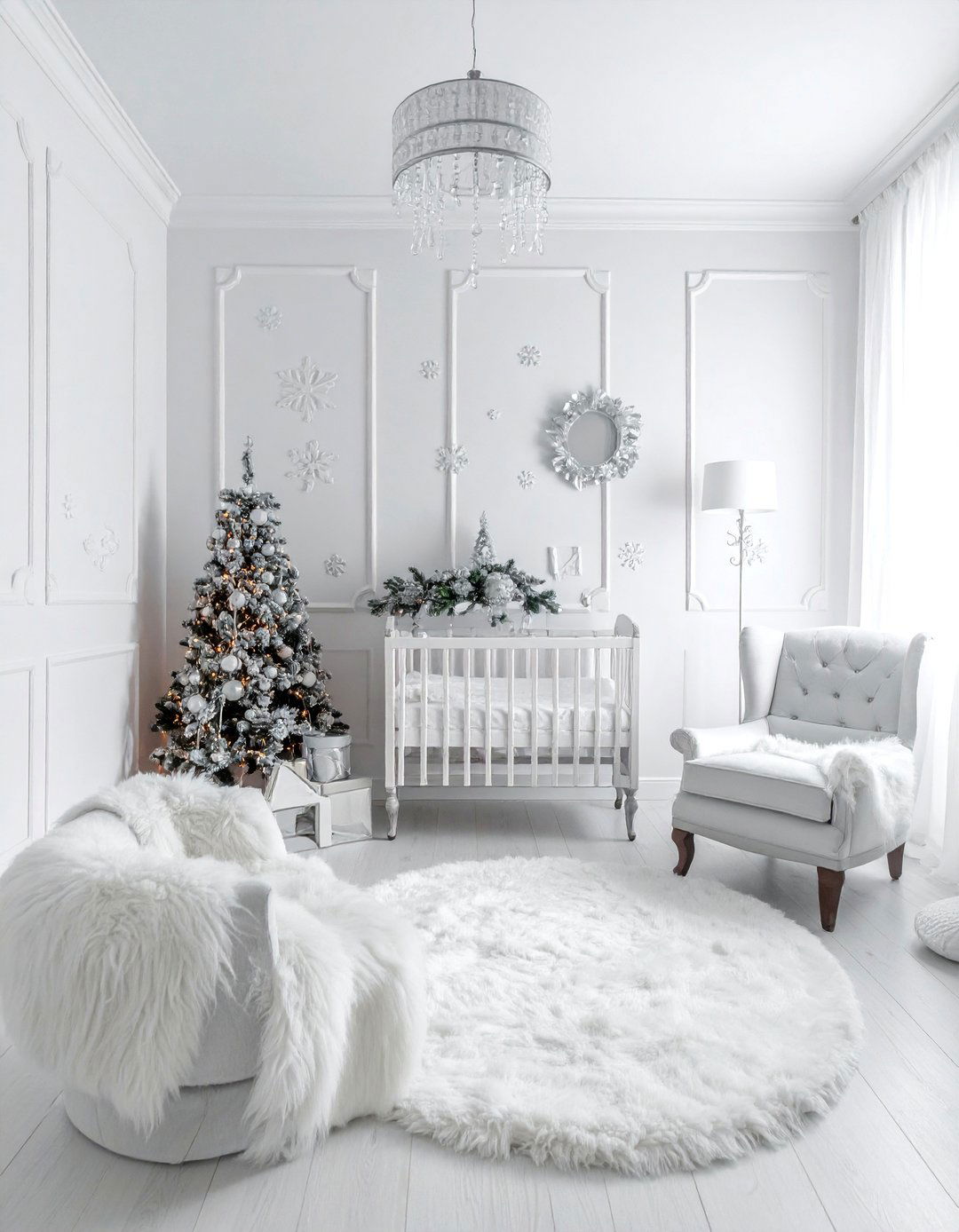 Winter Wonderland Palace - 20 Whimsical Nursery Ideas for a Magical Baby Room