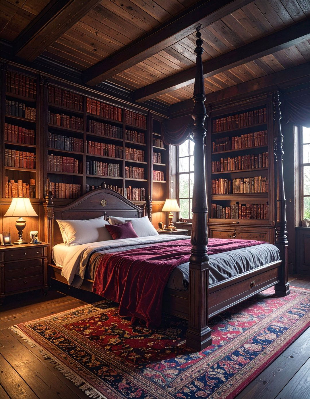 Wizards Alchemical Study Bedroom - 20 Fantasy Bedroom Ideas to Create a Dreamy Escape