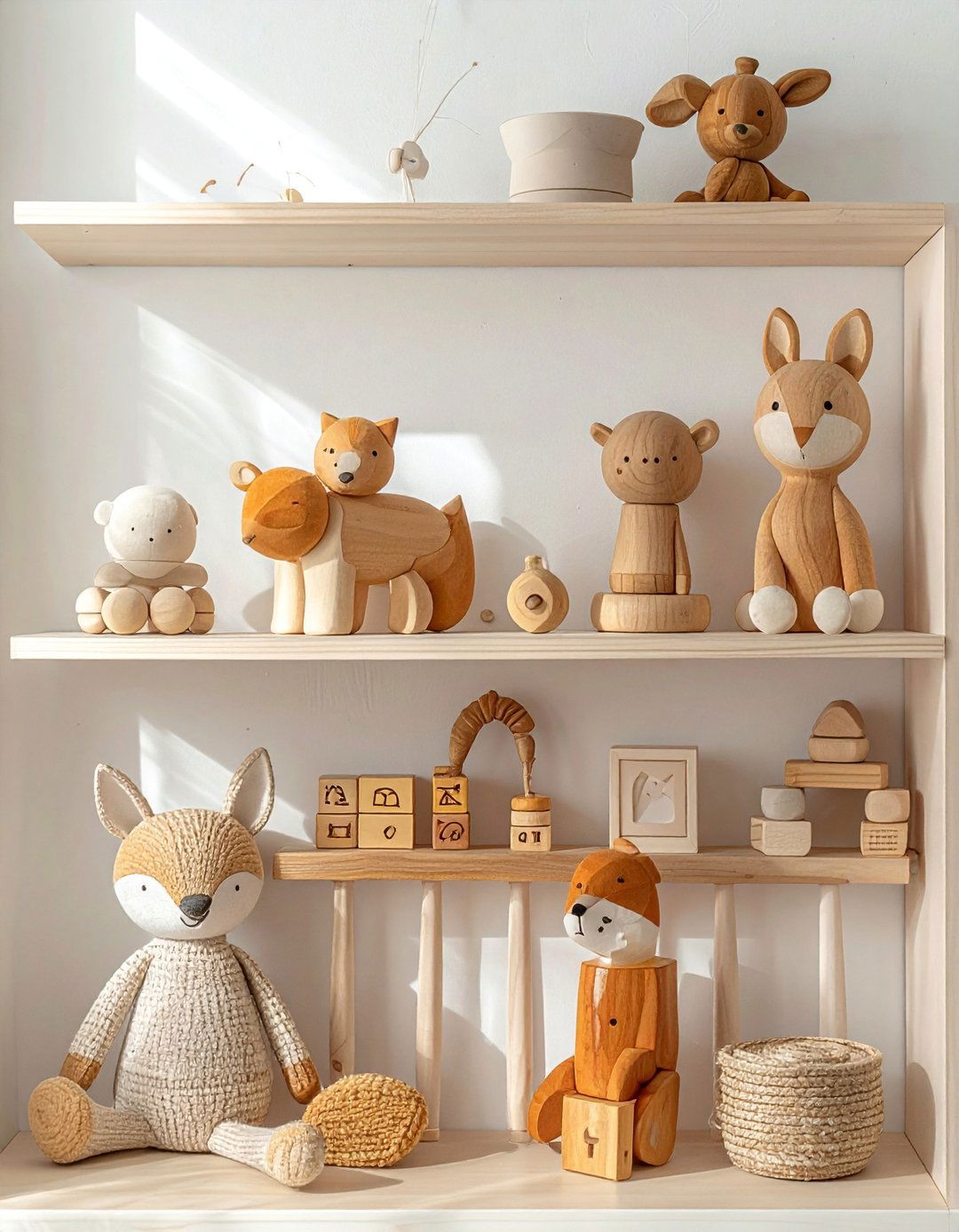 Wooden Toy Collection Woodland Nursery - 25 Woodland Nursery Ideas for a Cozy Baby Room