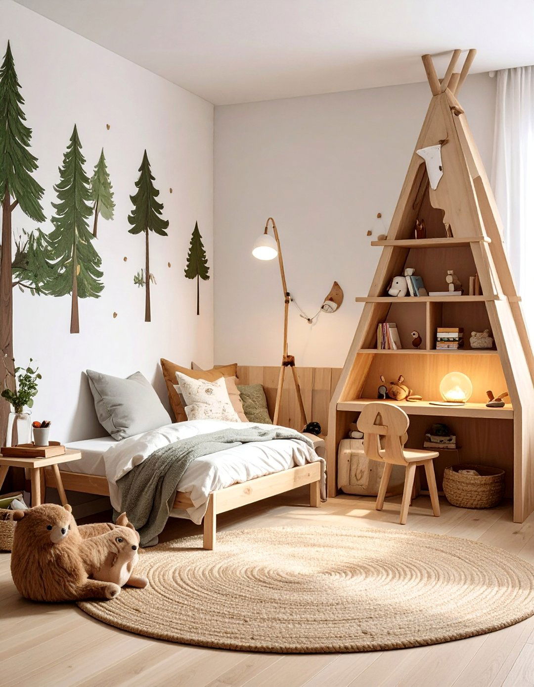 Woodland Adventure Theme - 40 Toddler Room Ideas for Fun and Functionality