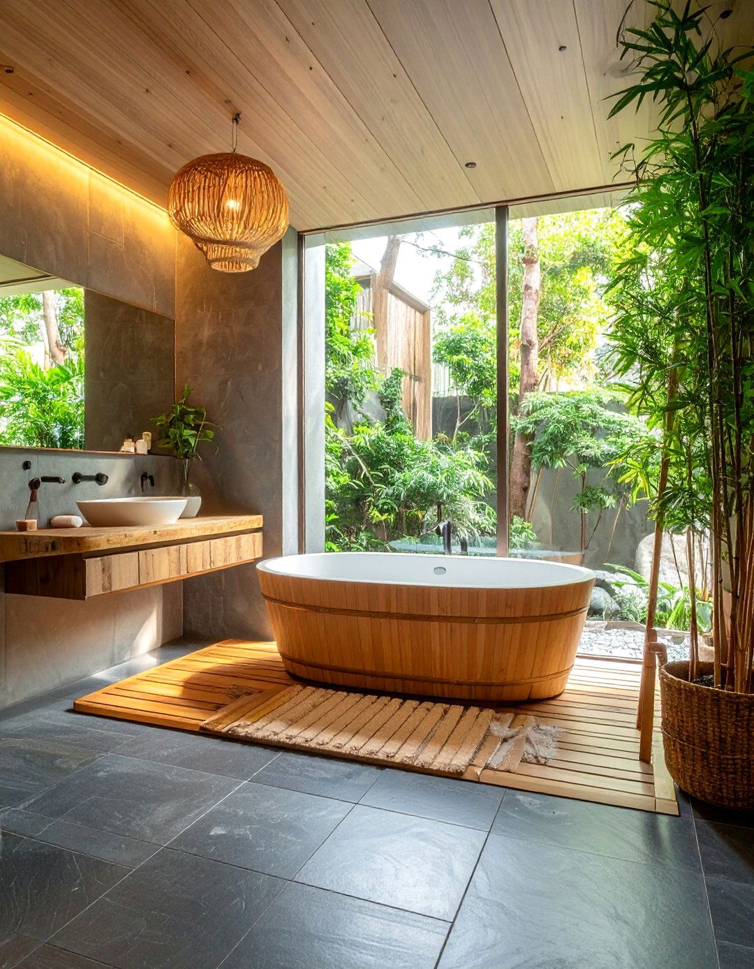 Zen Minimalist Aesthetic Bathroom - 20 Aesthetic Bathroom Ideas for a Stylish Space