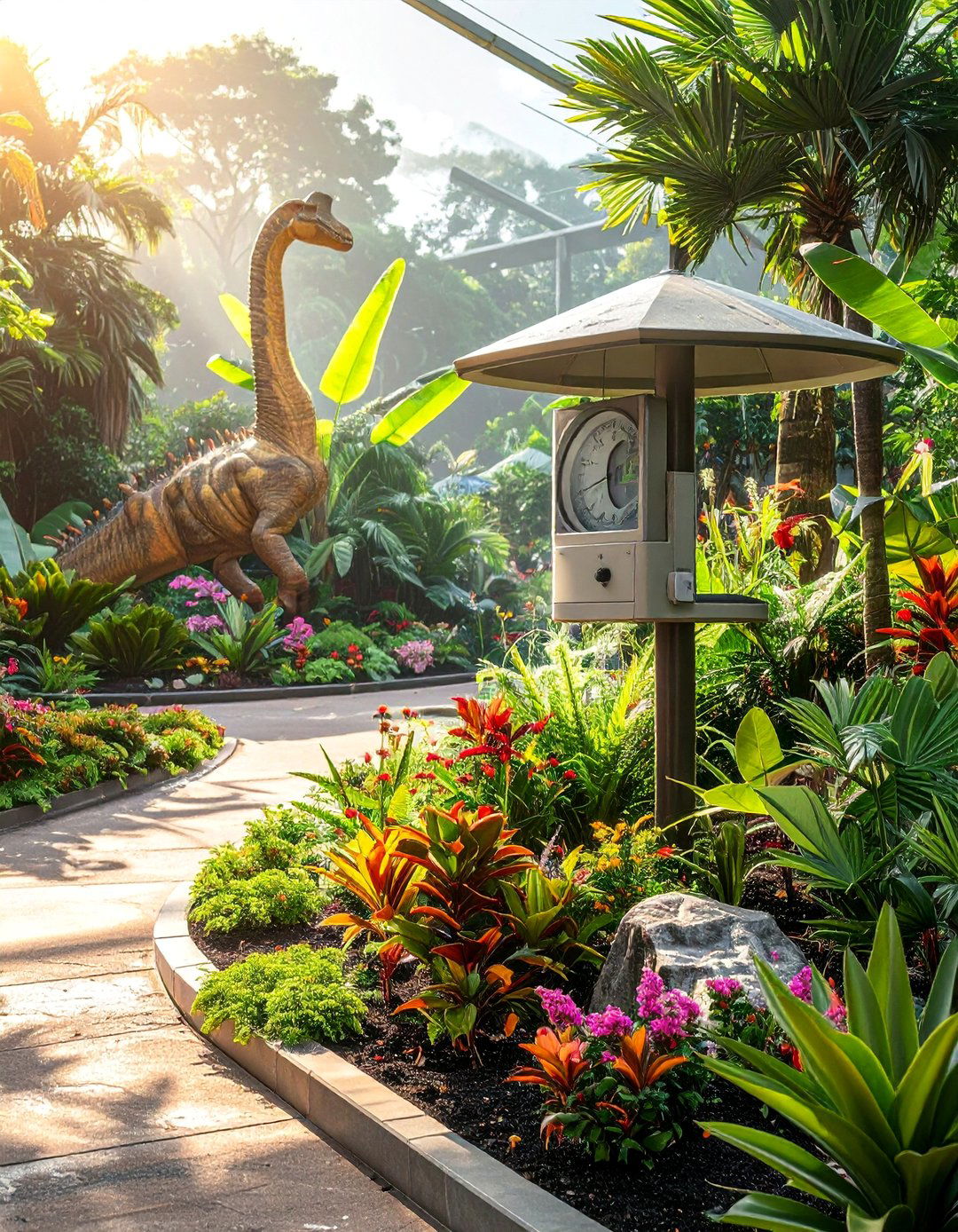 Adaptable Weather Station Garden - 20 Dinosaur Garden Ideas for a Prehistoric Backyard