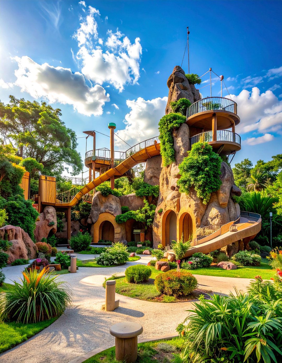 Climbing Adventure Dinosaur Habitat - 20 Dinosaur Garden Ideas for a Prehistoric Backyard